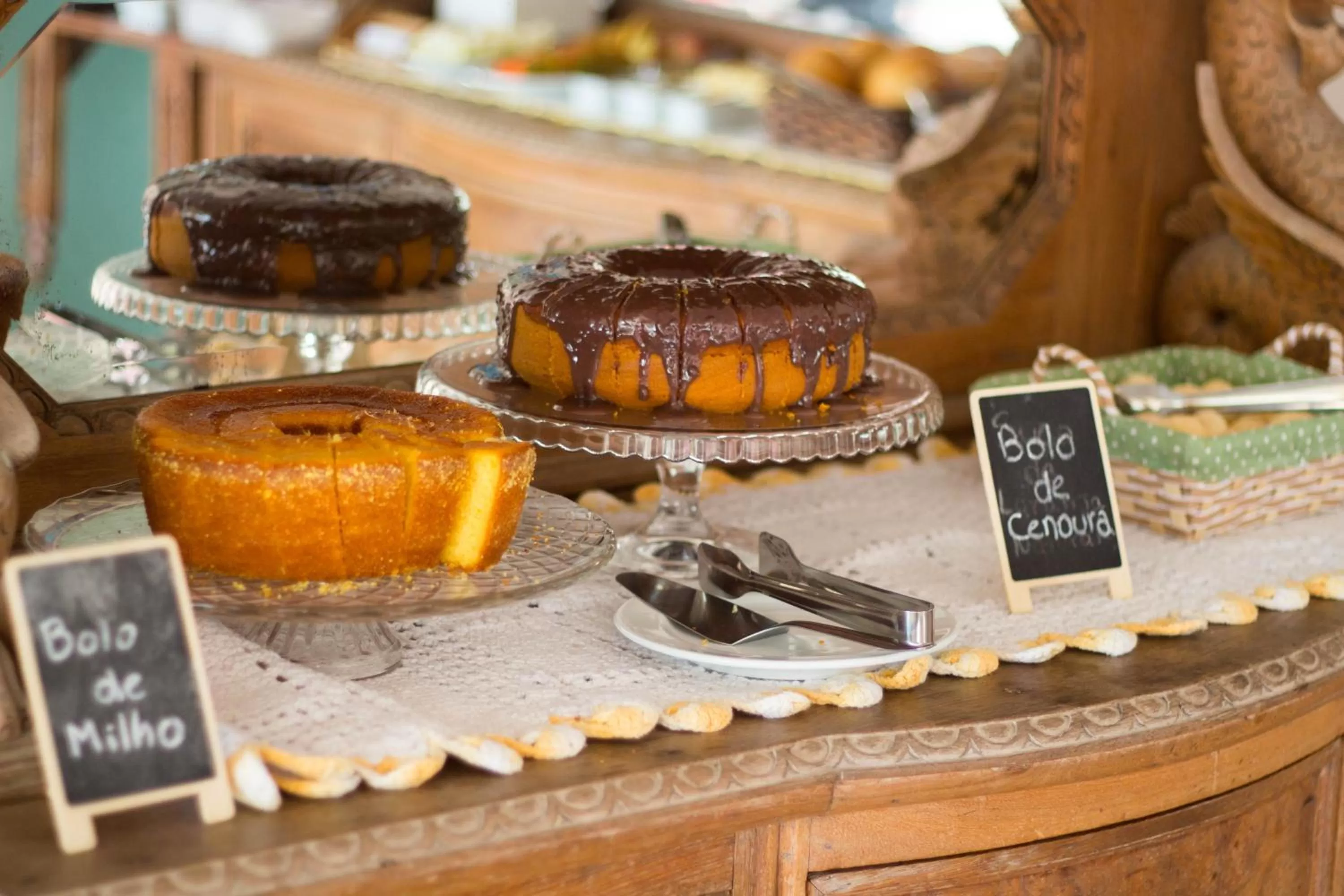 Buffet breakfast in Pousada Estrelas no Mar Florianópolis