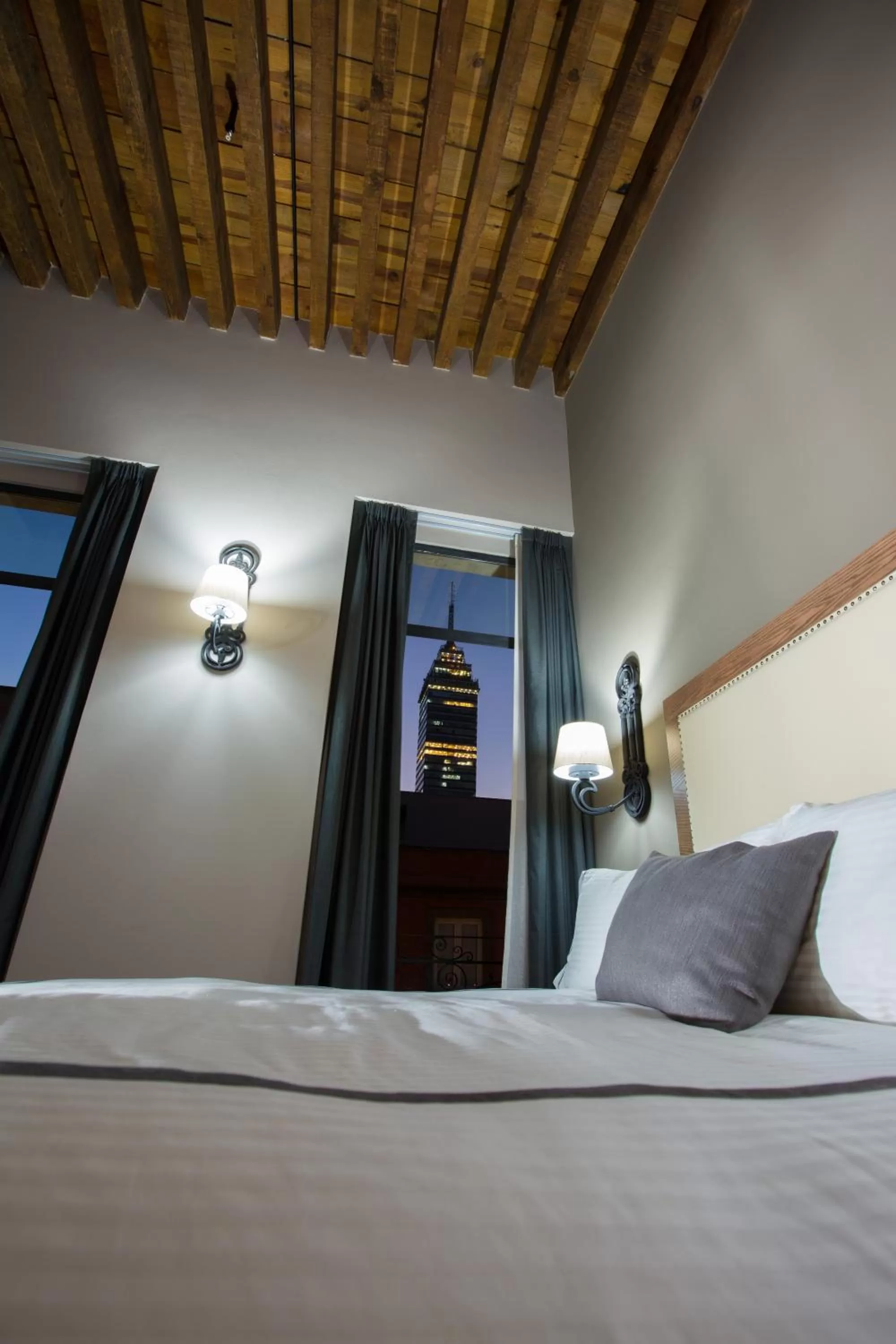 Bed in Historico Central Hotel