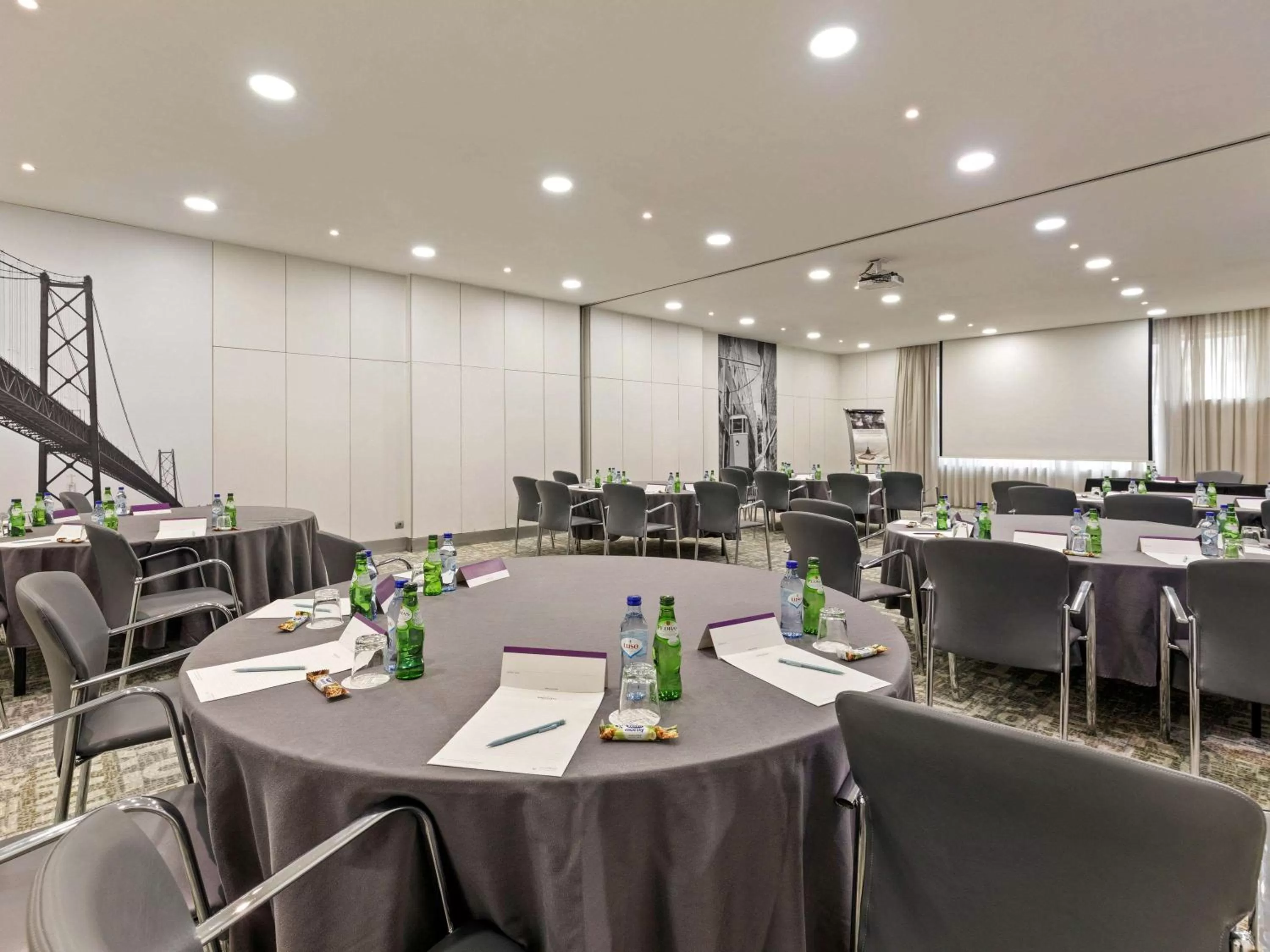 On site in Hotel Mercure Lisboa