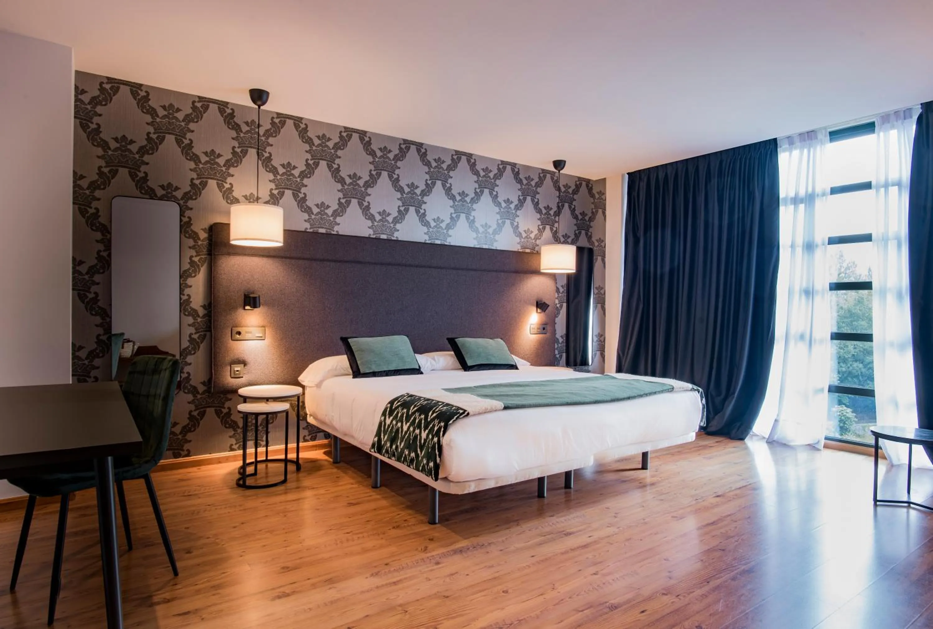 Bed in Hotel Mirador de la Cepada