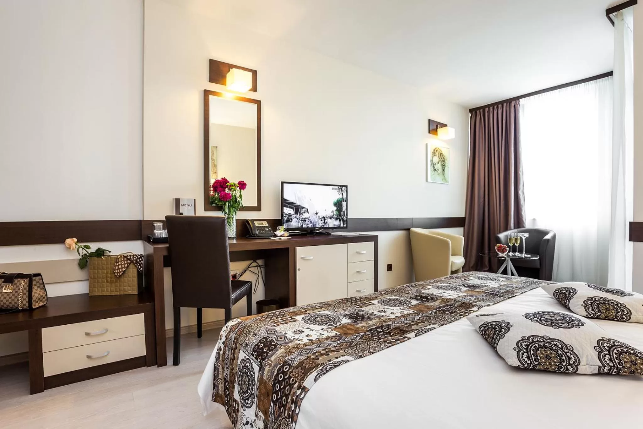 Photo of the whole room, Bed in Grami Hotel Sofia