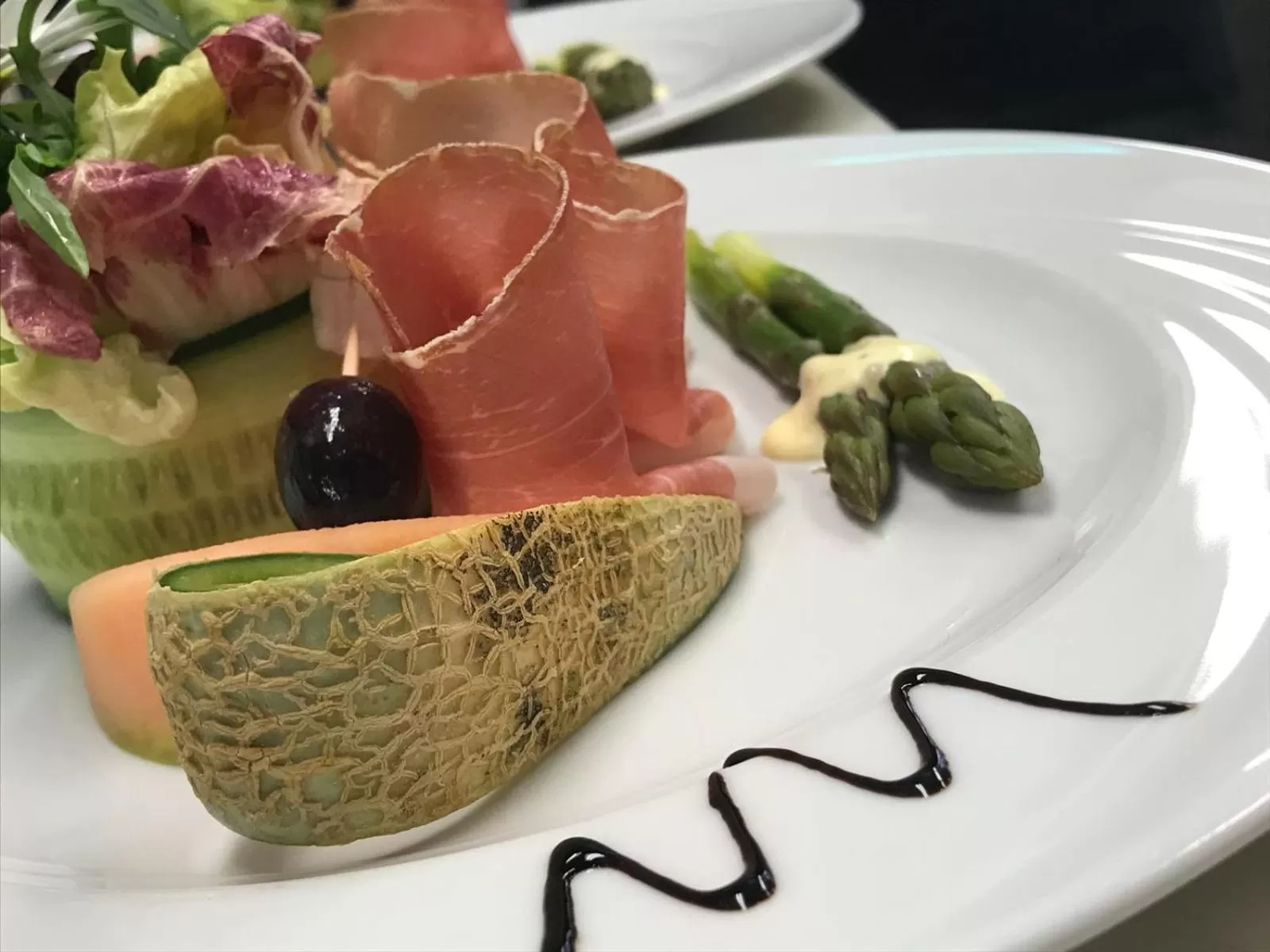 Food close-up in Hotel Restaurant La Furca