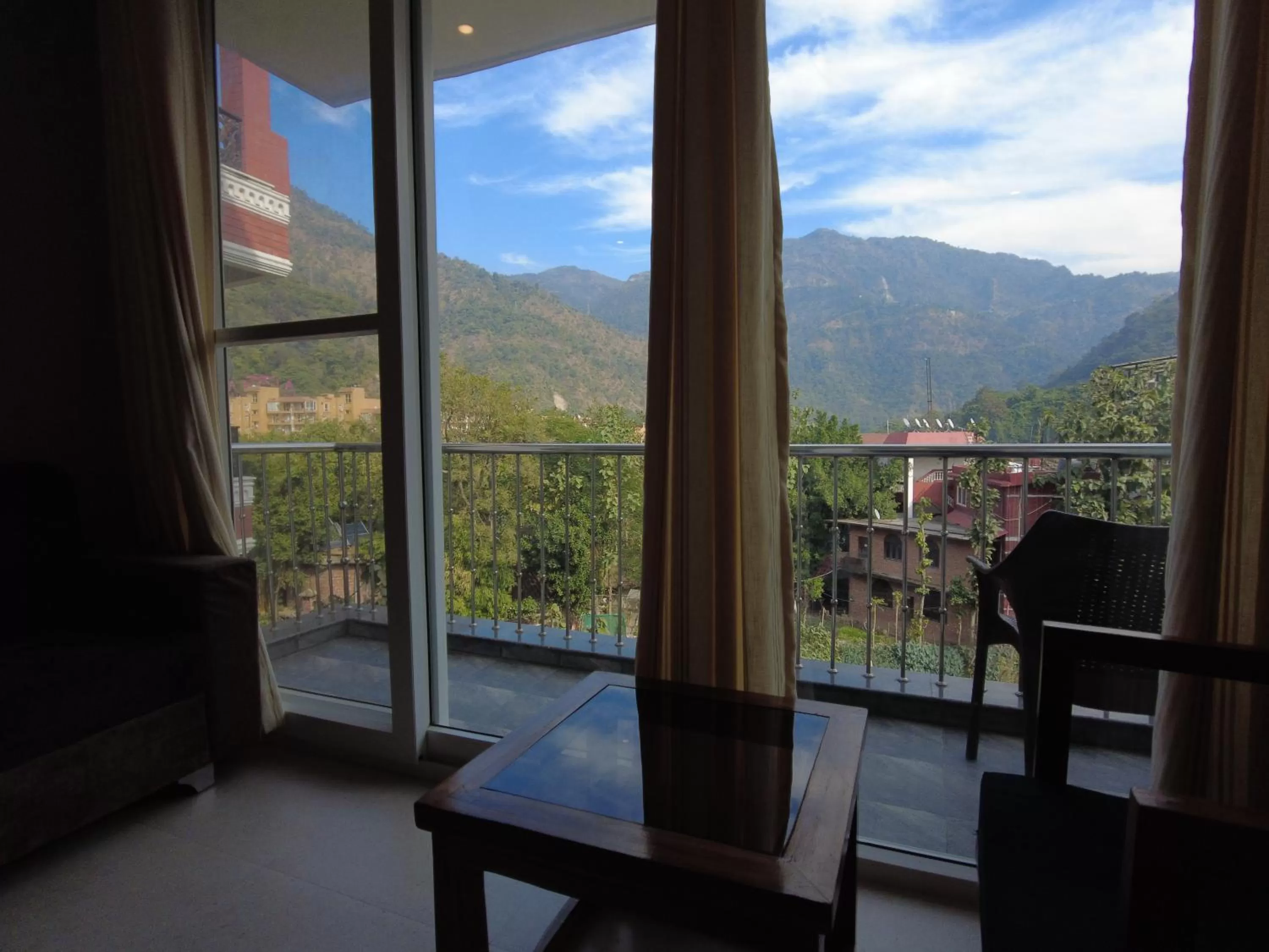 Seating area in Punyah Residency Rishikesh