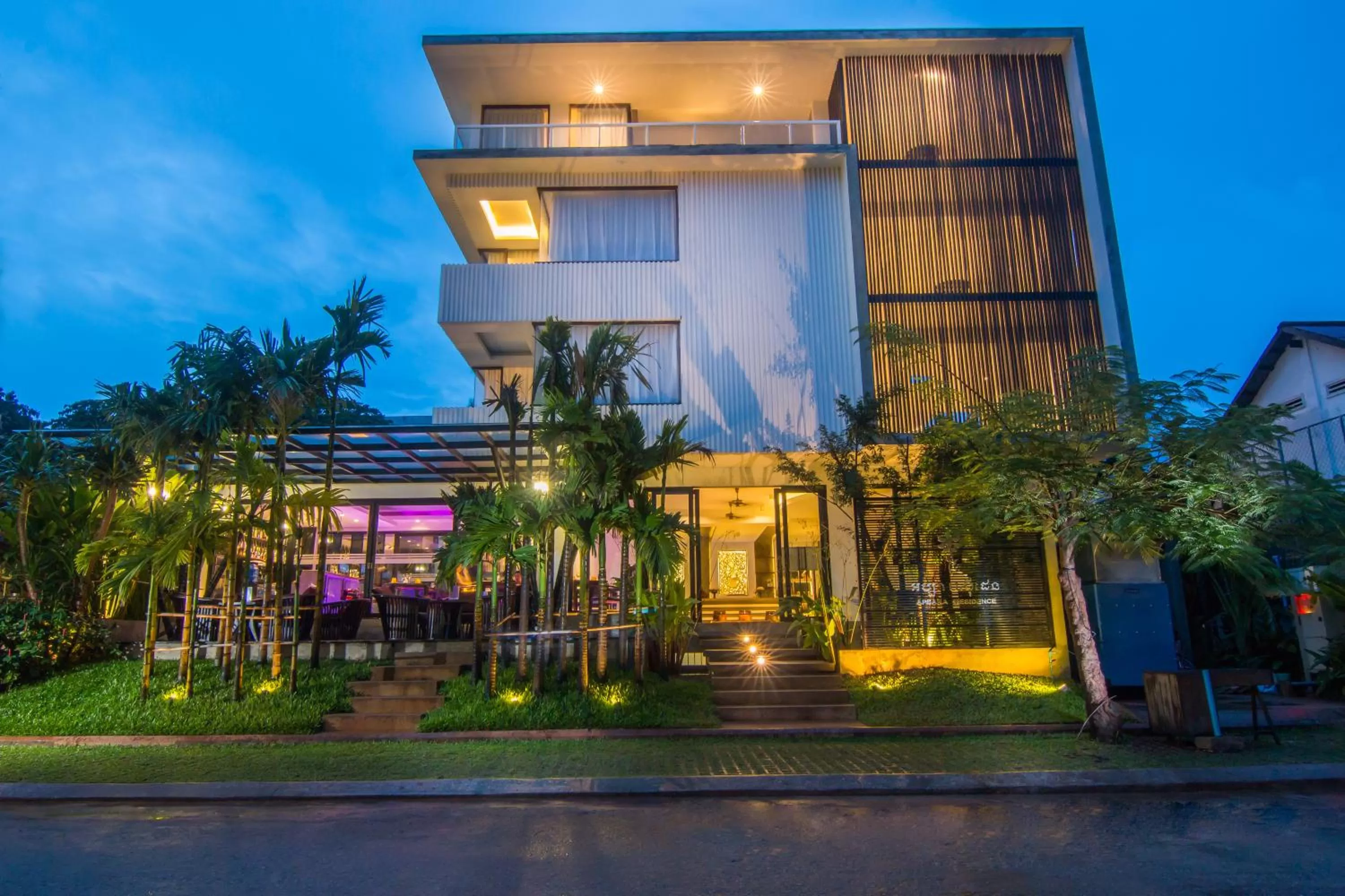 Property building in Apsara Residence Hotel