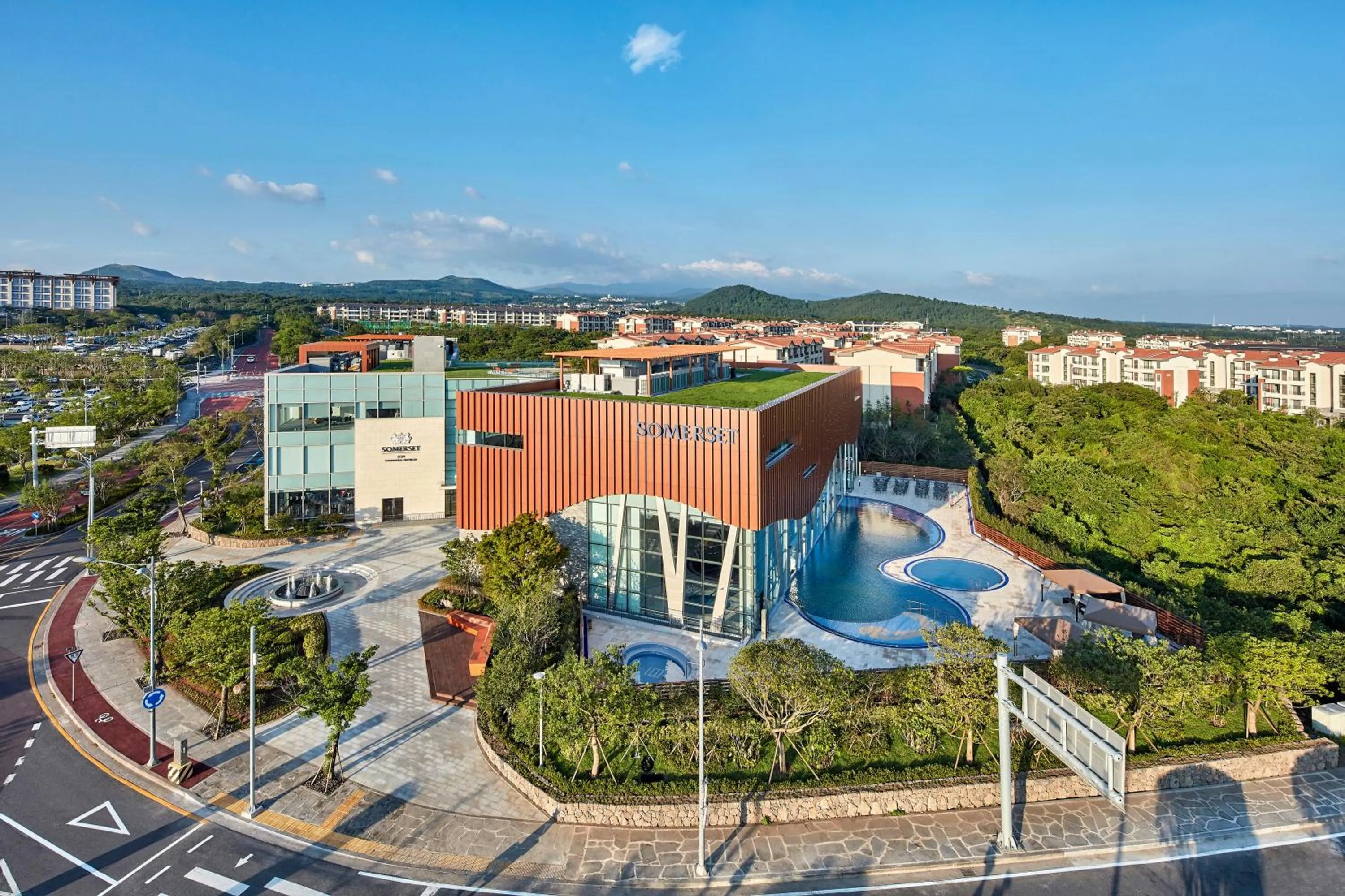 Facade/entrance in Somerset Jeju Shinhwa World