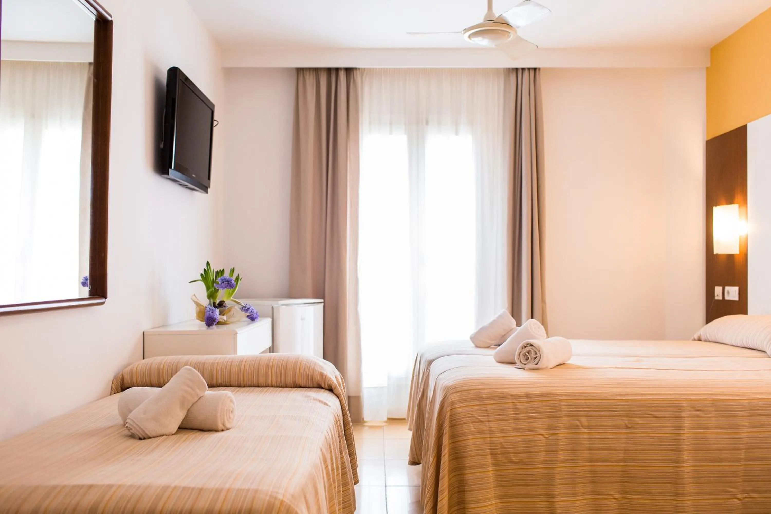 Photo of the whole room, Bed in Sagitario Hostal Ciutadella