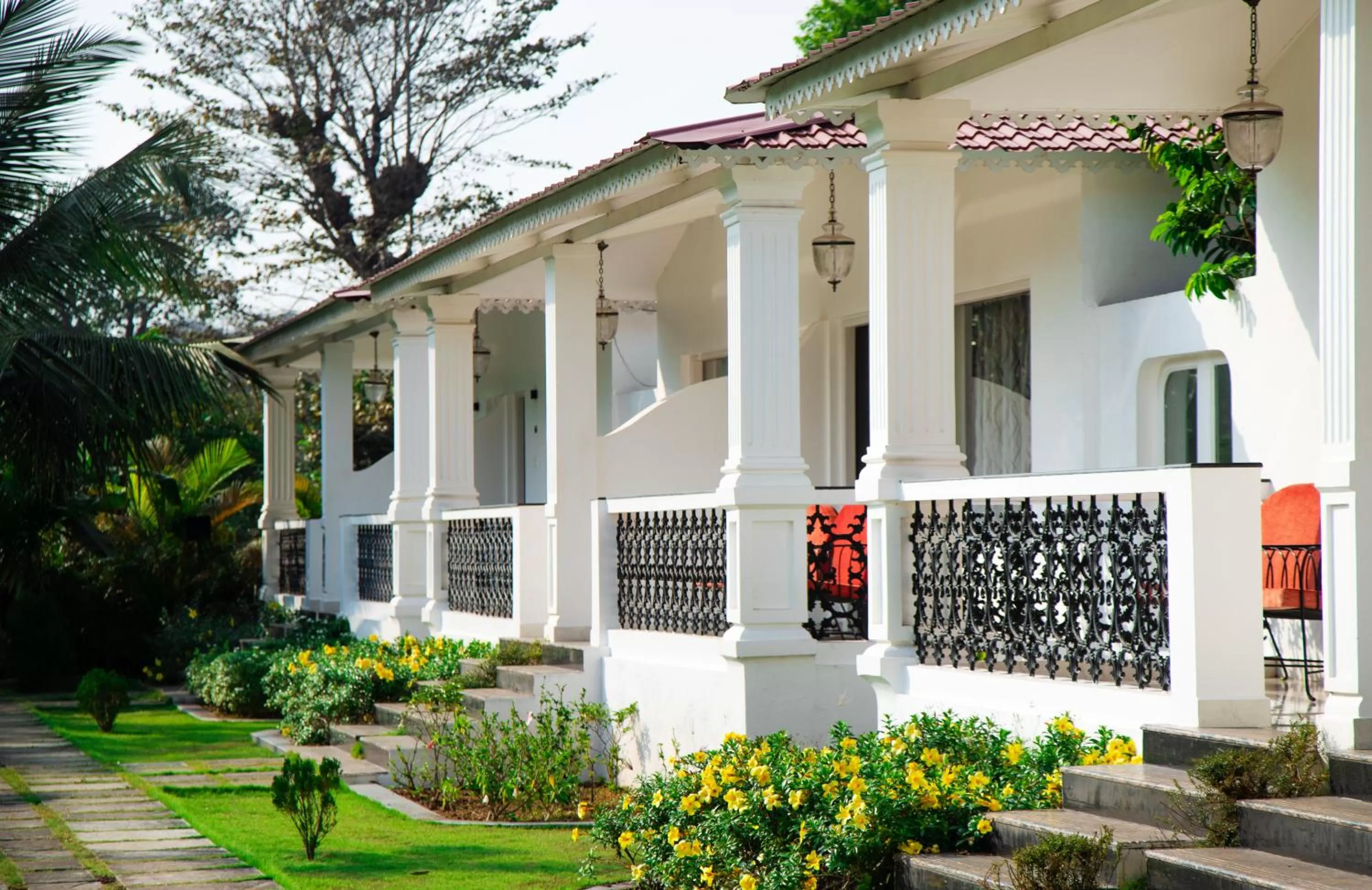 Property building in Wild Berry Resort Agonda