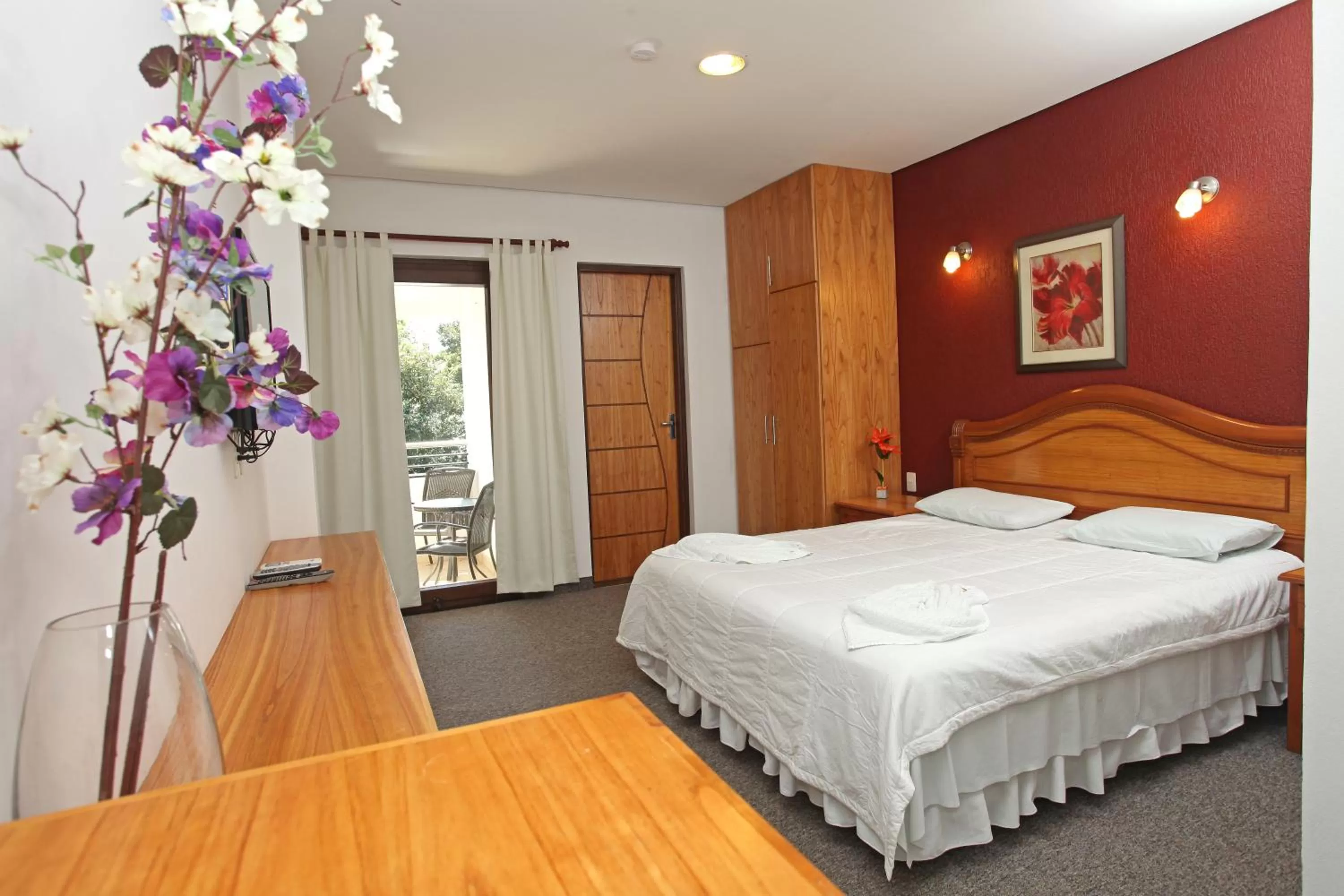 Bed in Los Lagos Resort Hotel