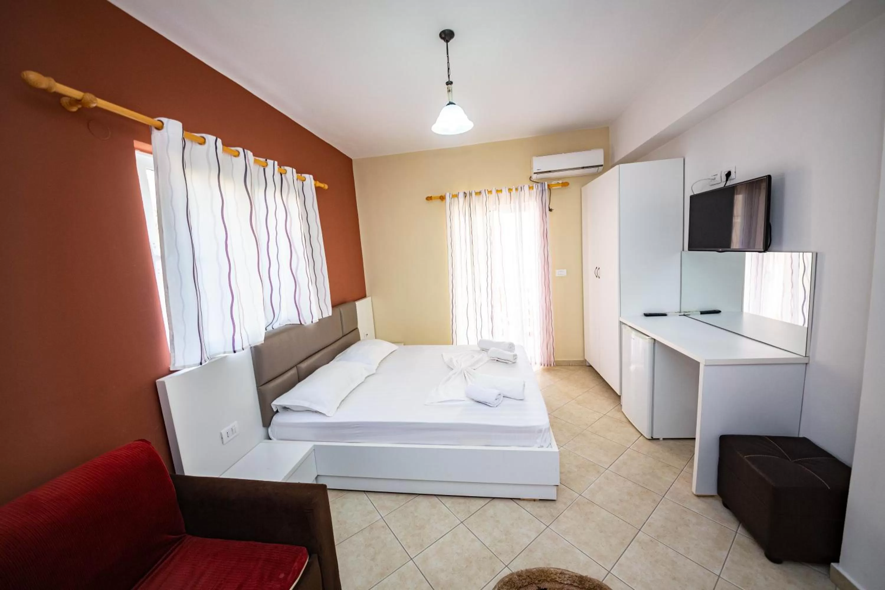Photo of the whole room, Bed in Ideal ApartHotel Saranda
