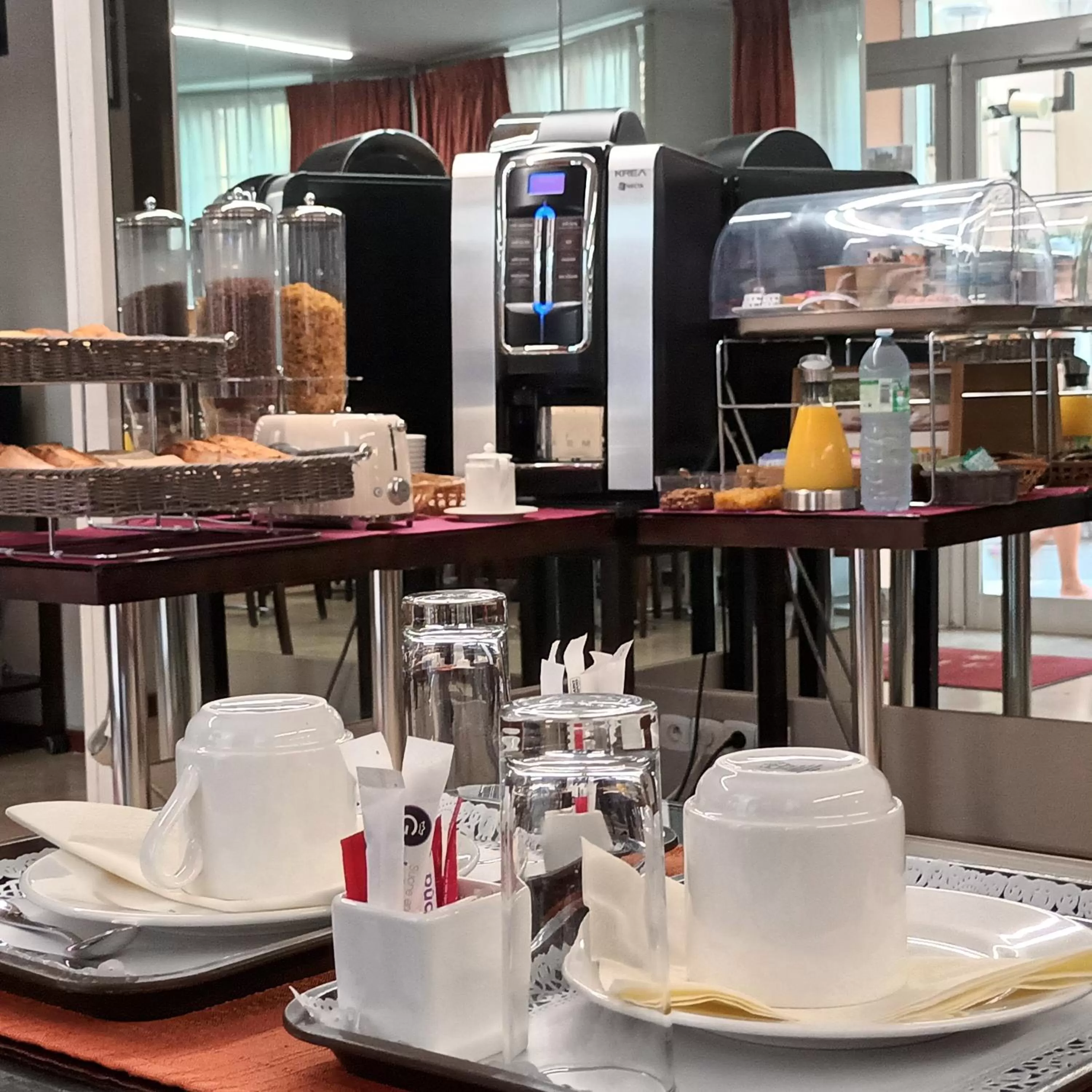 Buffet breakfast in Hotel Capitole