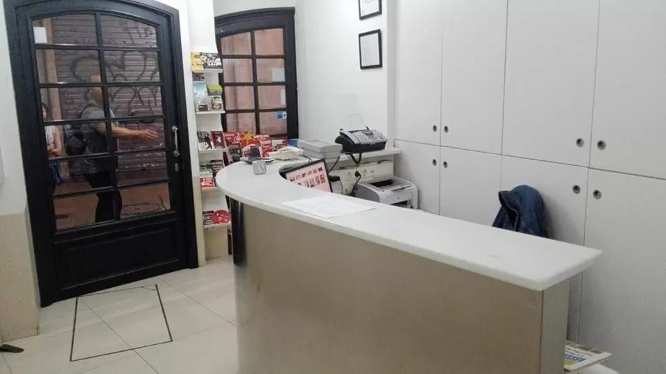 Lobby or reception in Hotel Inglés