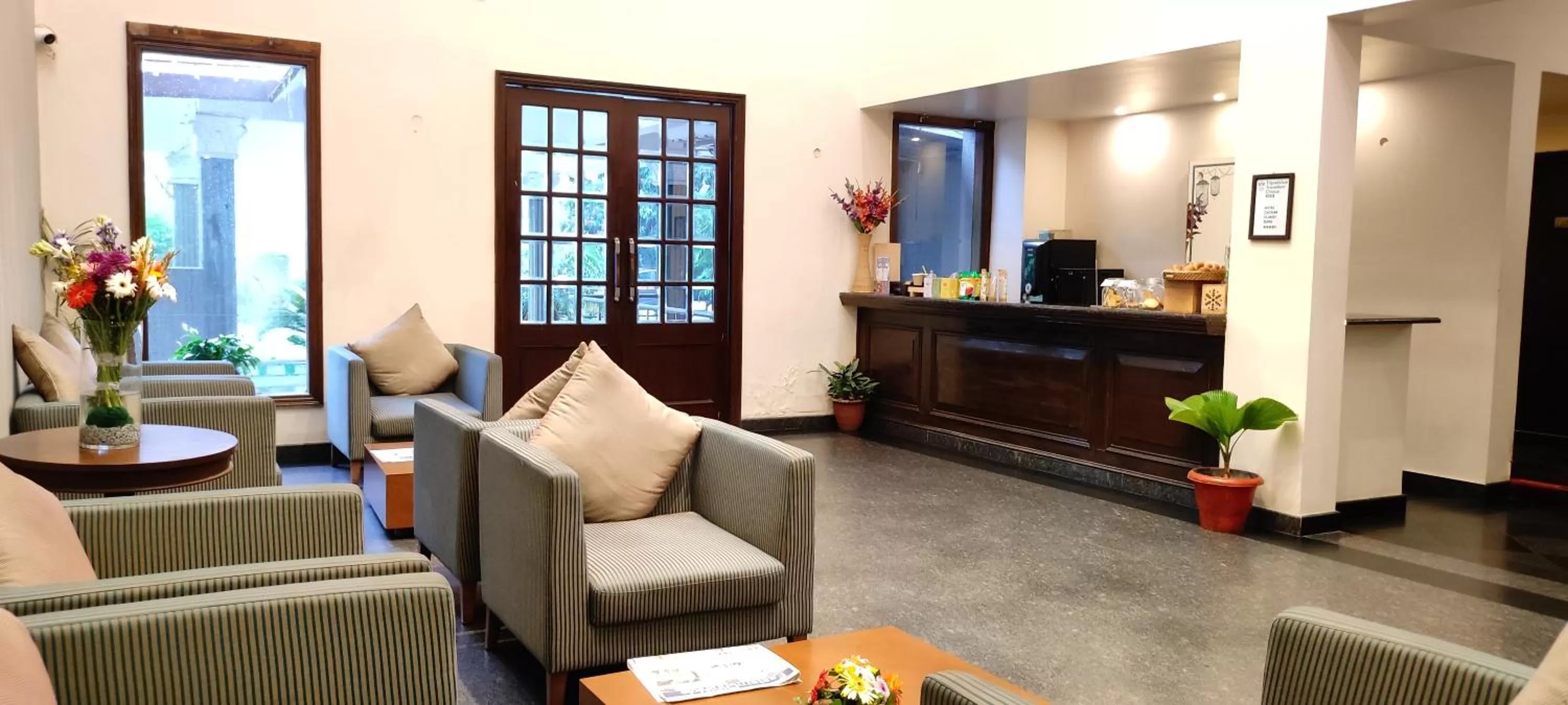 Lobby or reception in Hotel Cachar Club