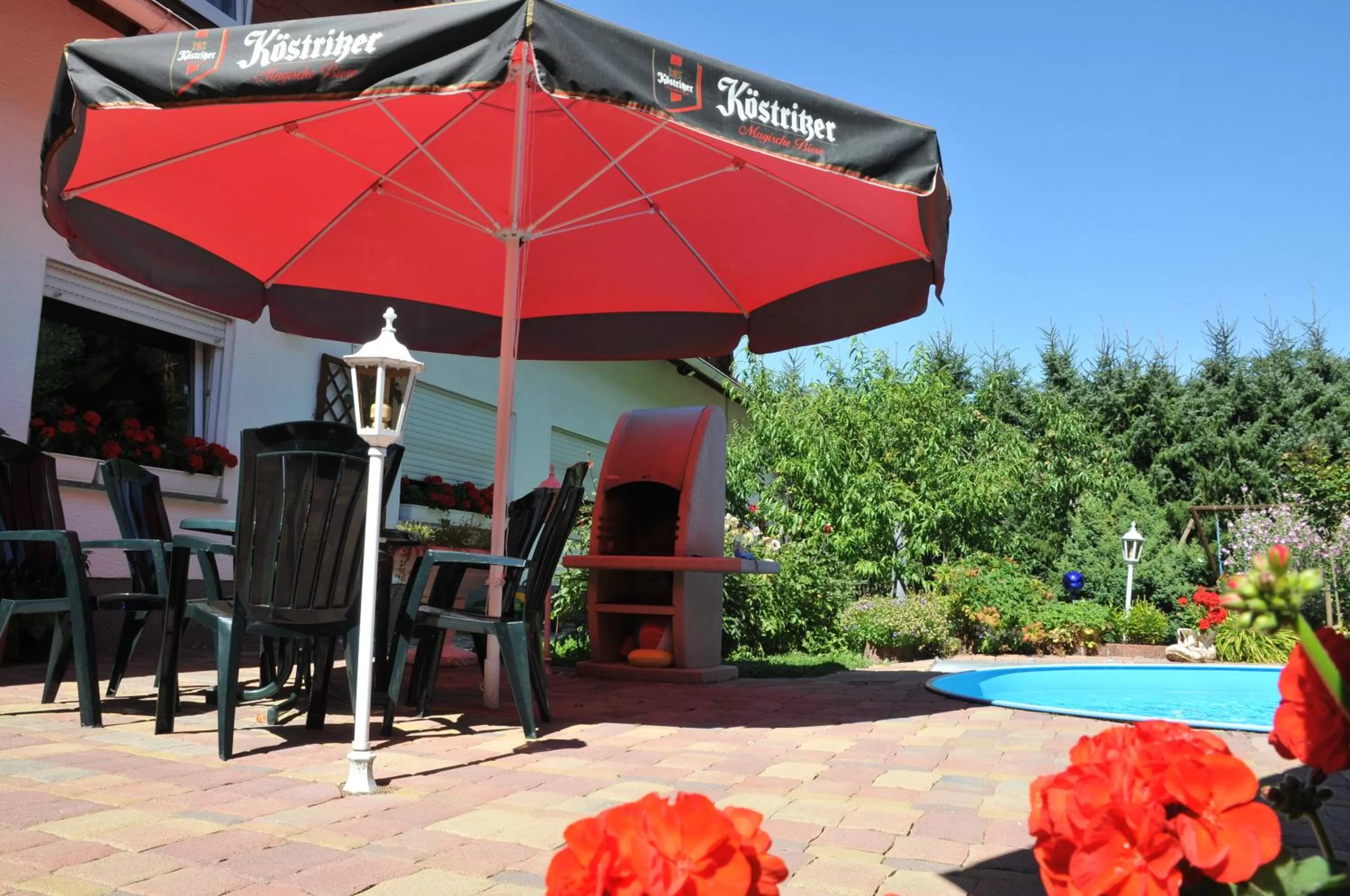 BBQ facilities in Land-Hotel Am Wald Garni