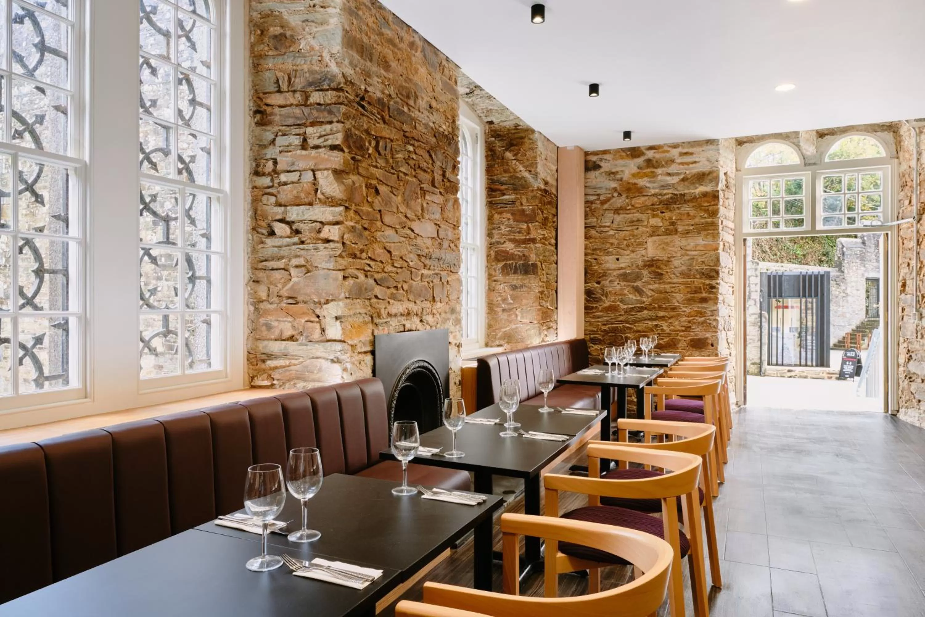 Restaurant/places to eat in Bodmin Jail Hotel