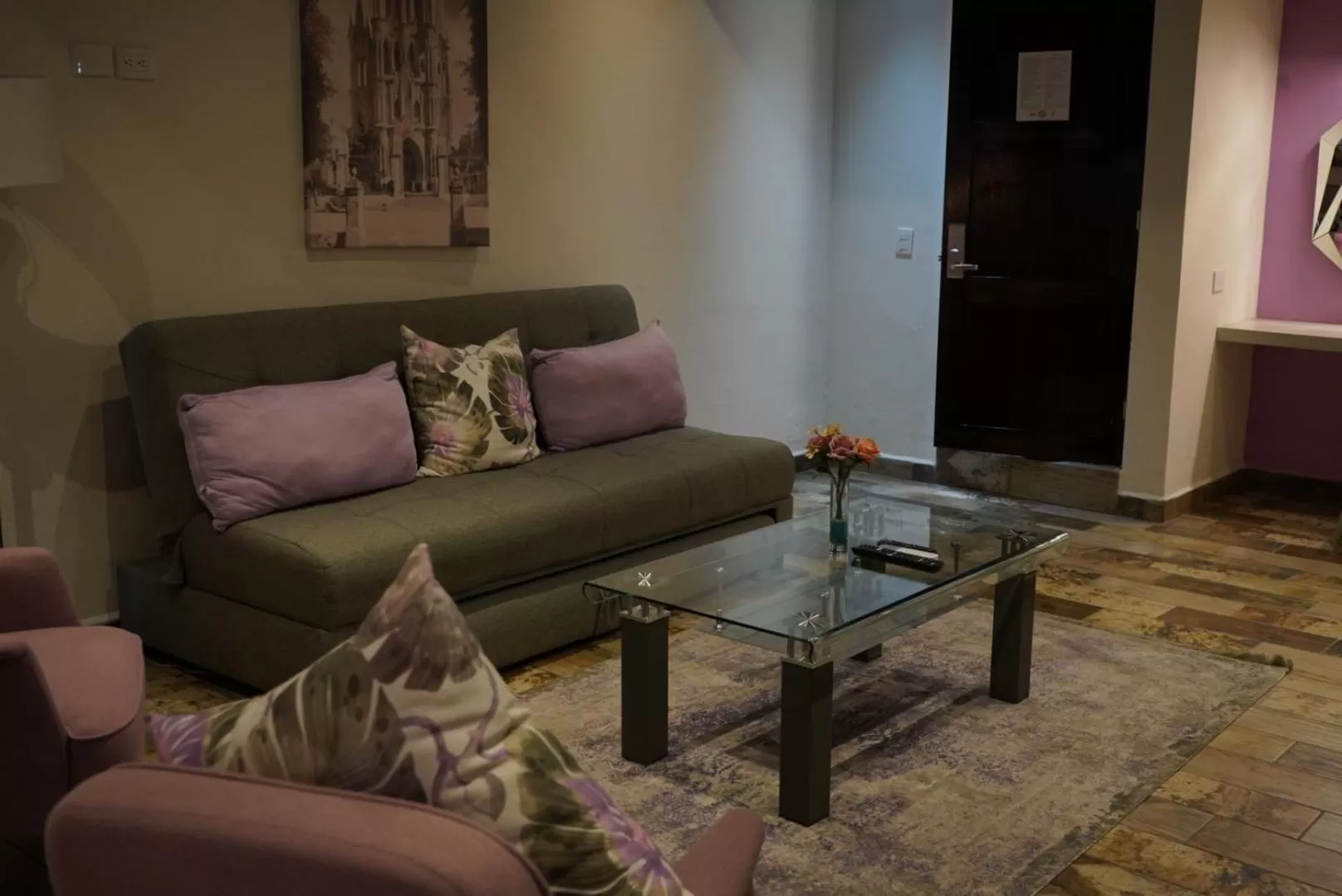 Seating area in Hotel Casa Don Quijote