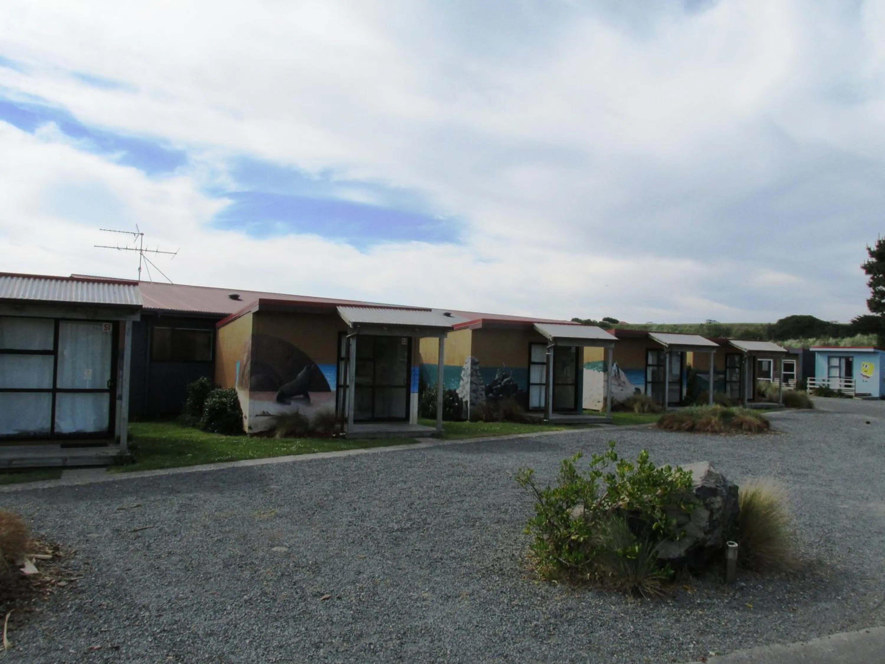 Property building in Dunedin Holiday Park