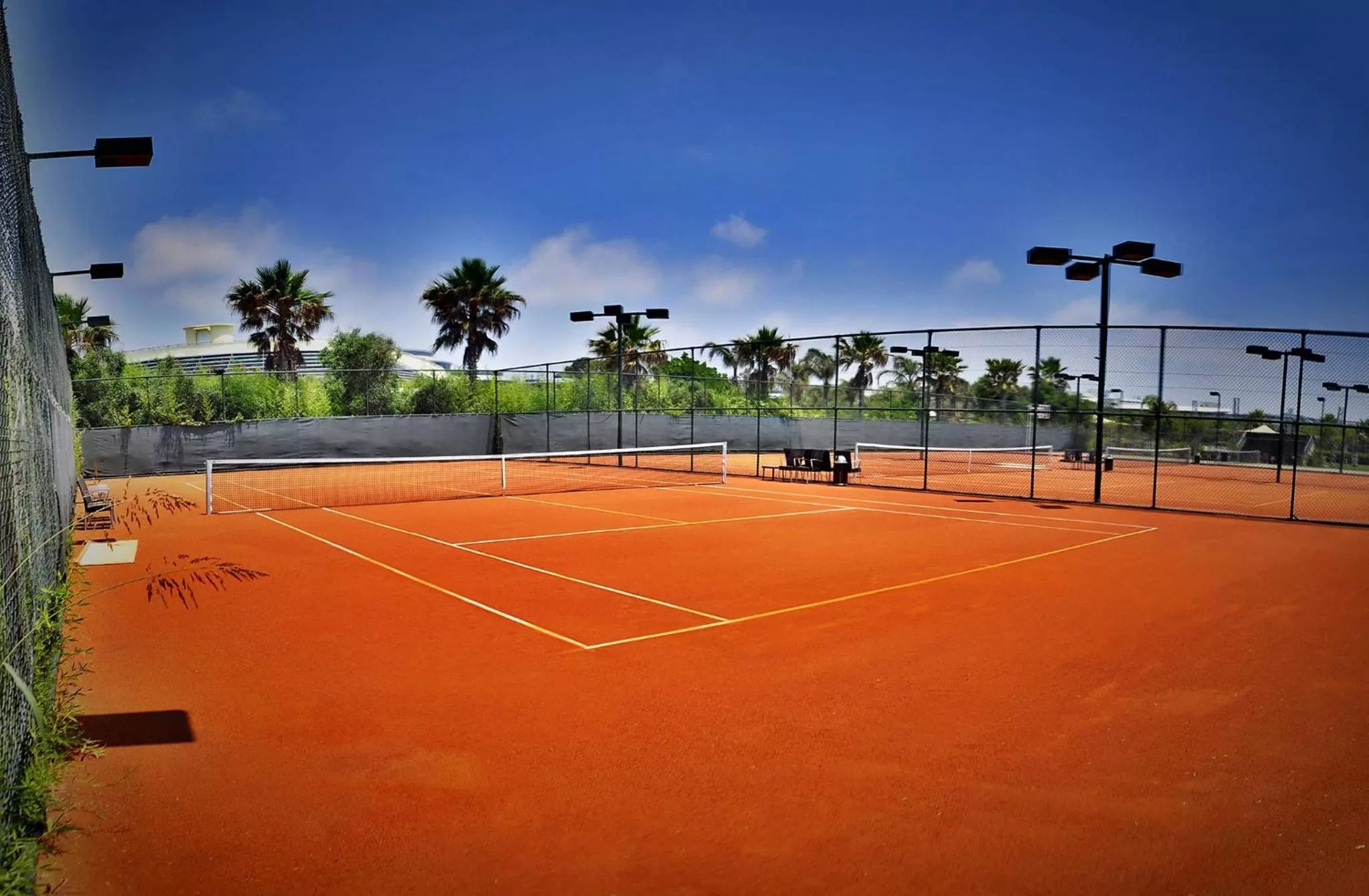 Tennis court in Calista Luxury Resort