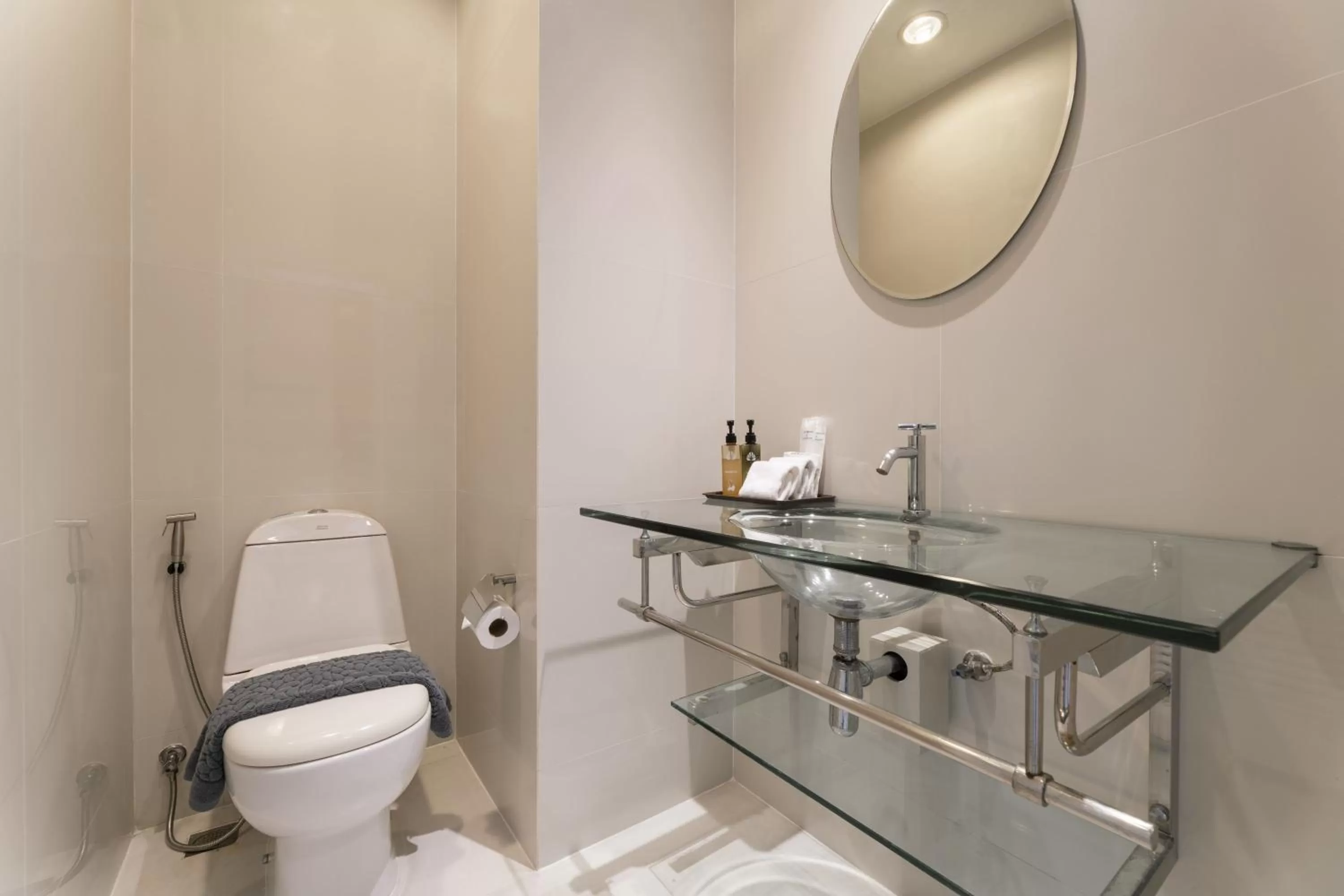 Bathroom in At 115 Hotel By Rompo