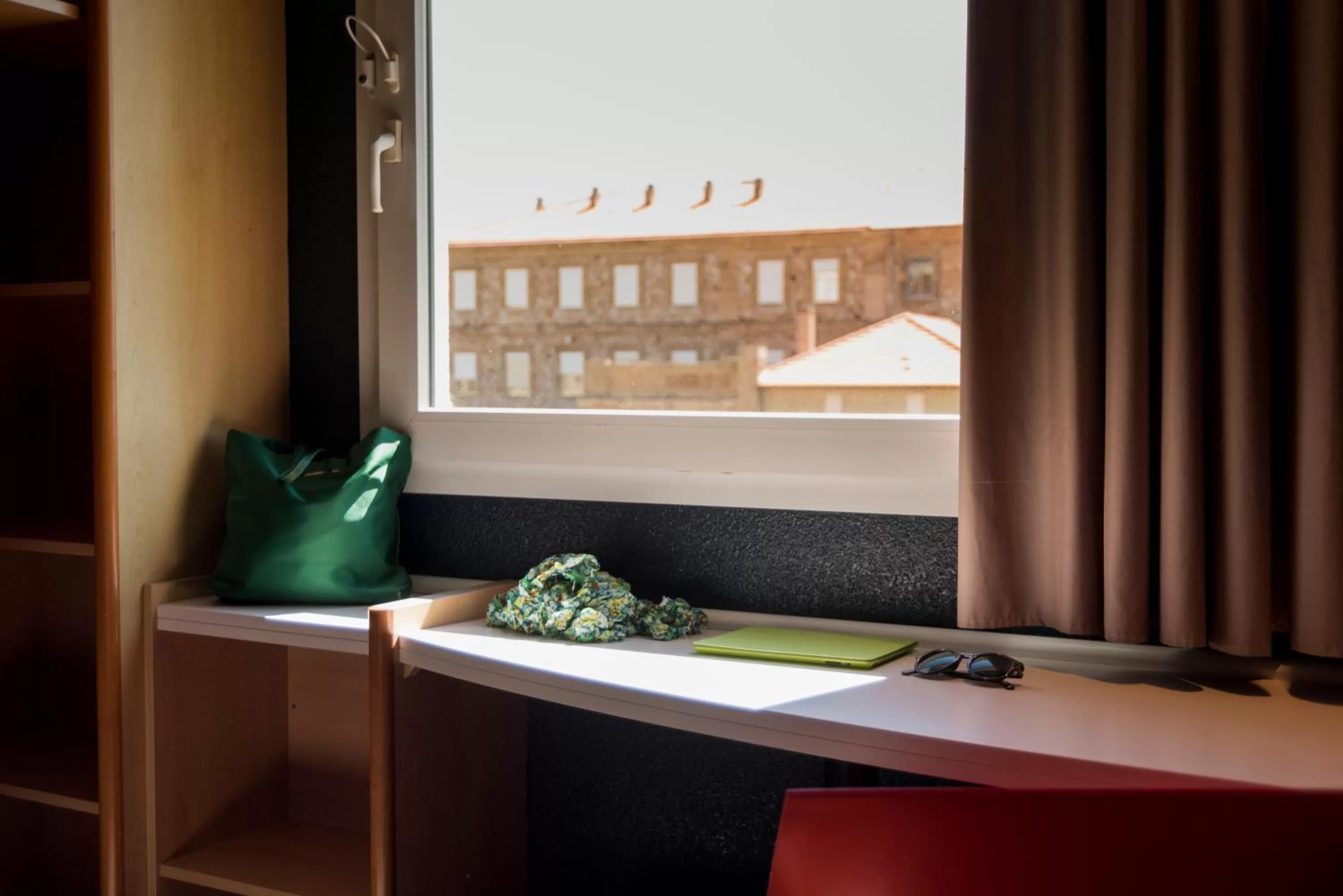 Garden view in Ibis Salamanca