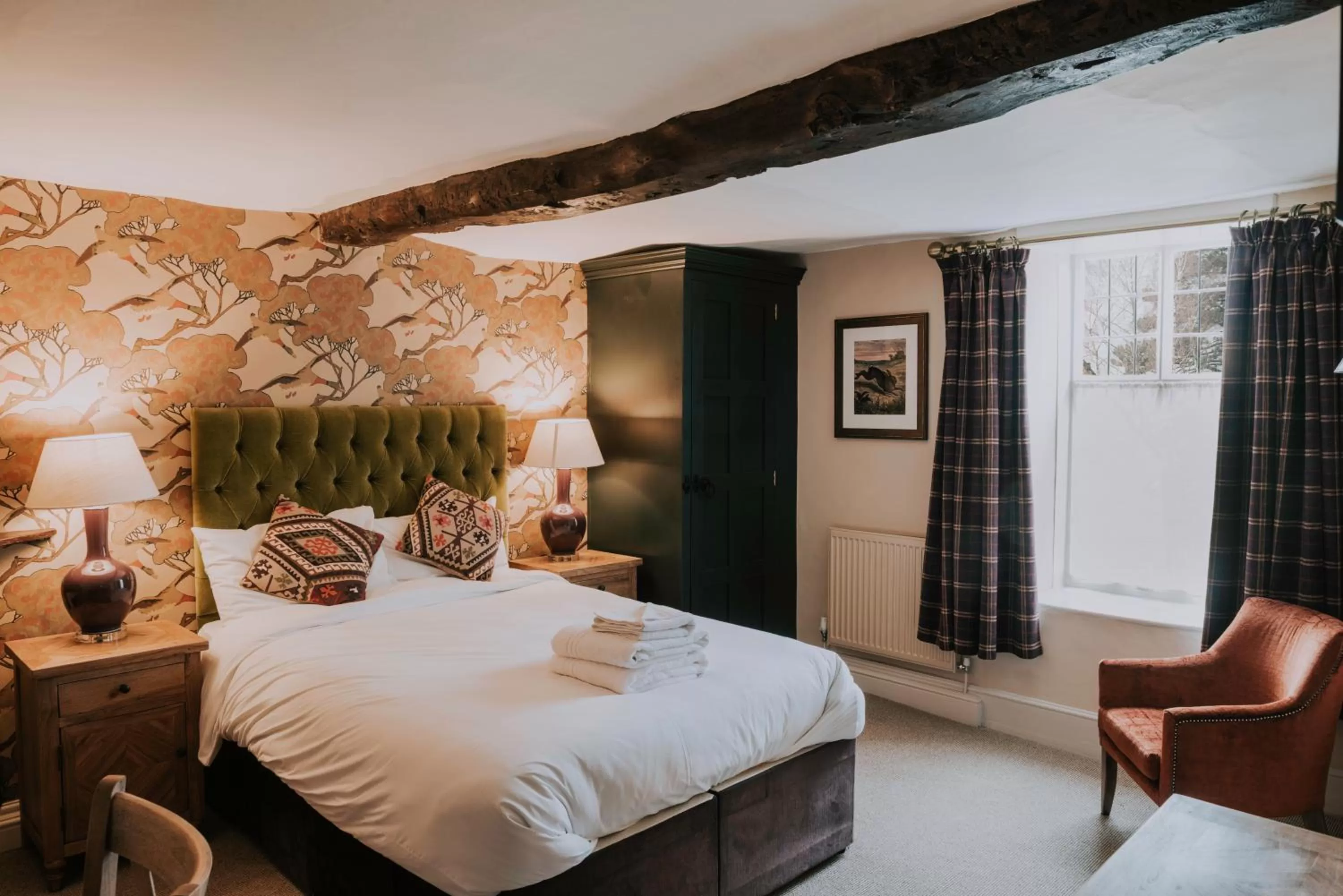 Bed in The Falkland Arms