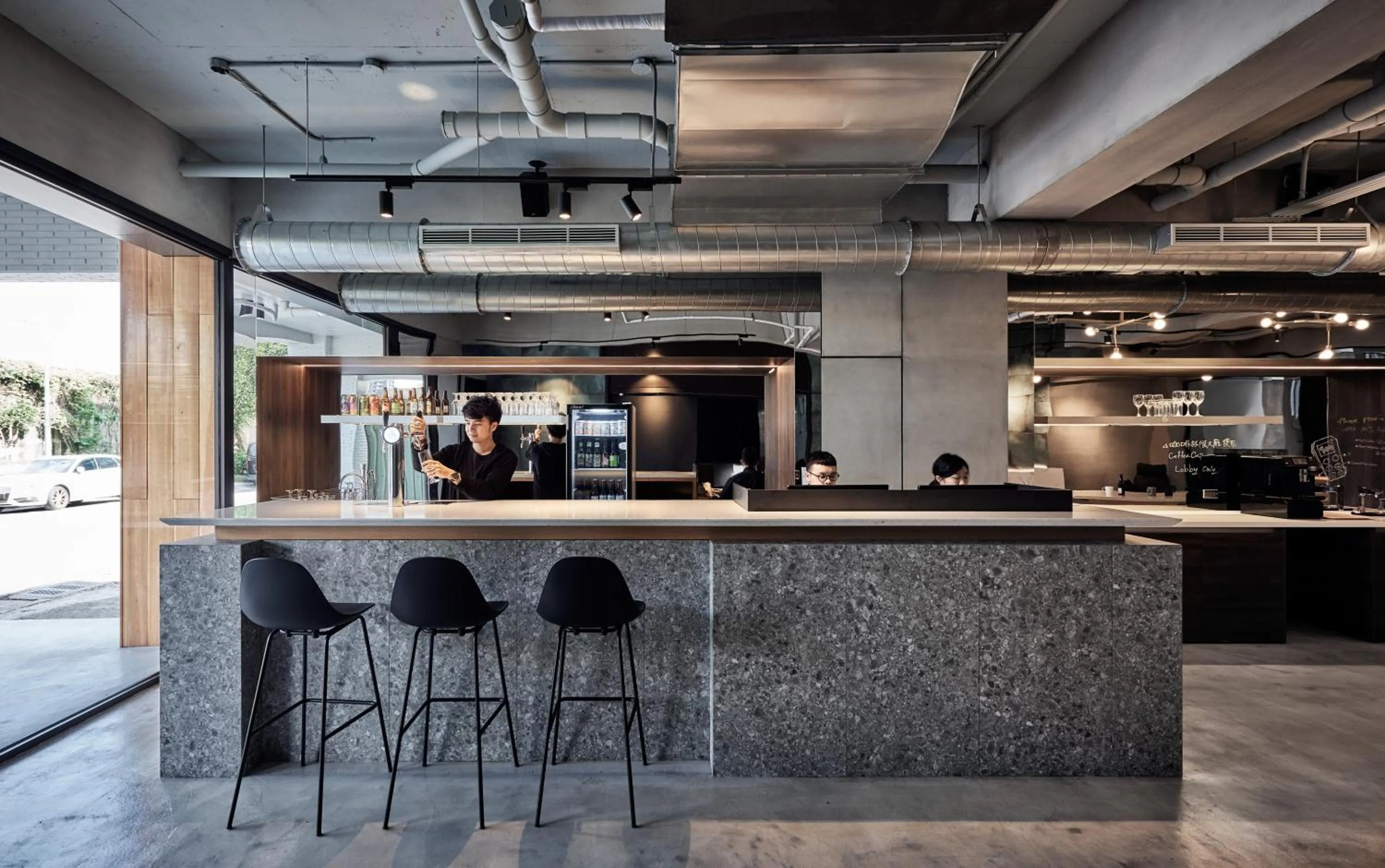 Lobby or reception in Waterfront Hotel