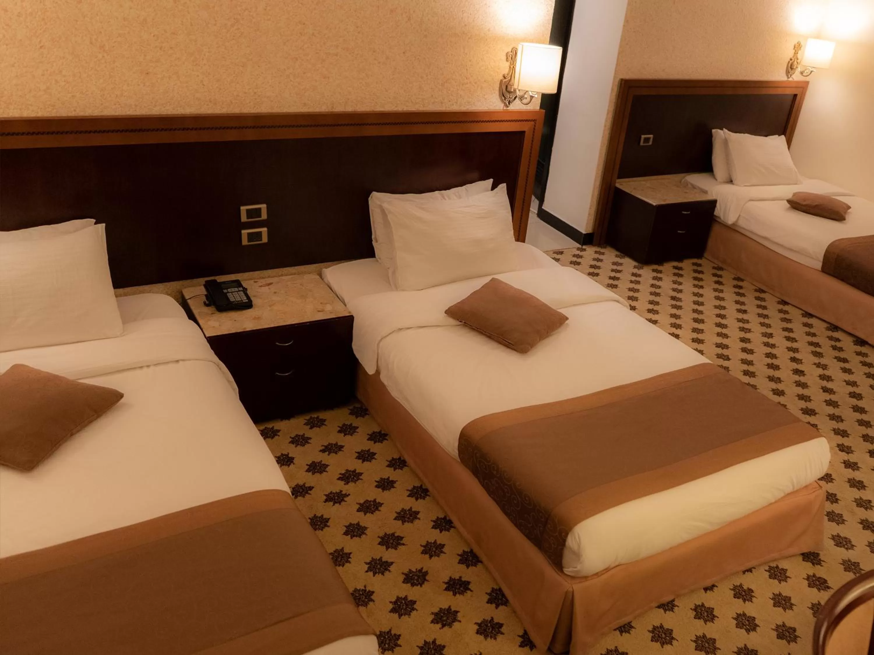 Bed in Arena Space Hotel