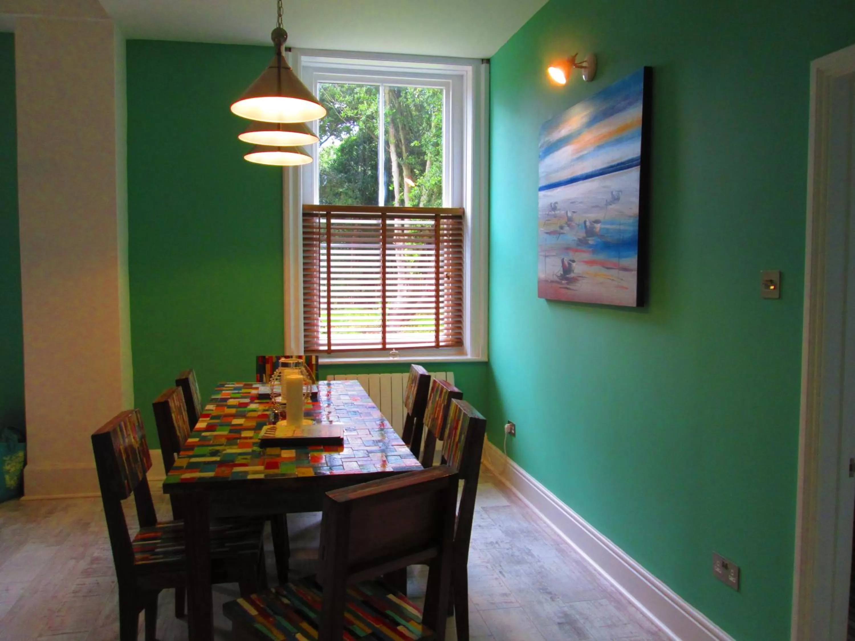 Dining area in Weston Manor