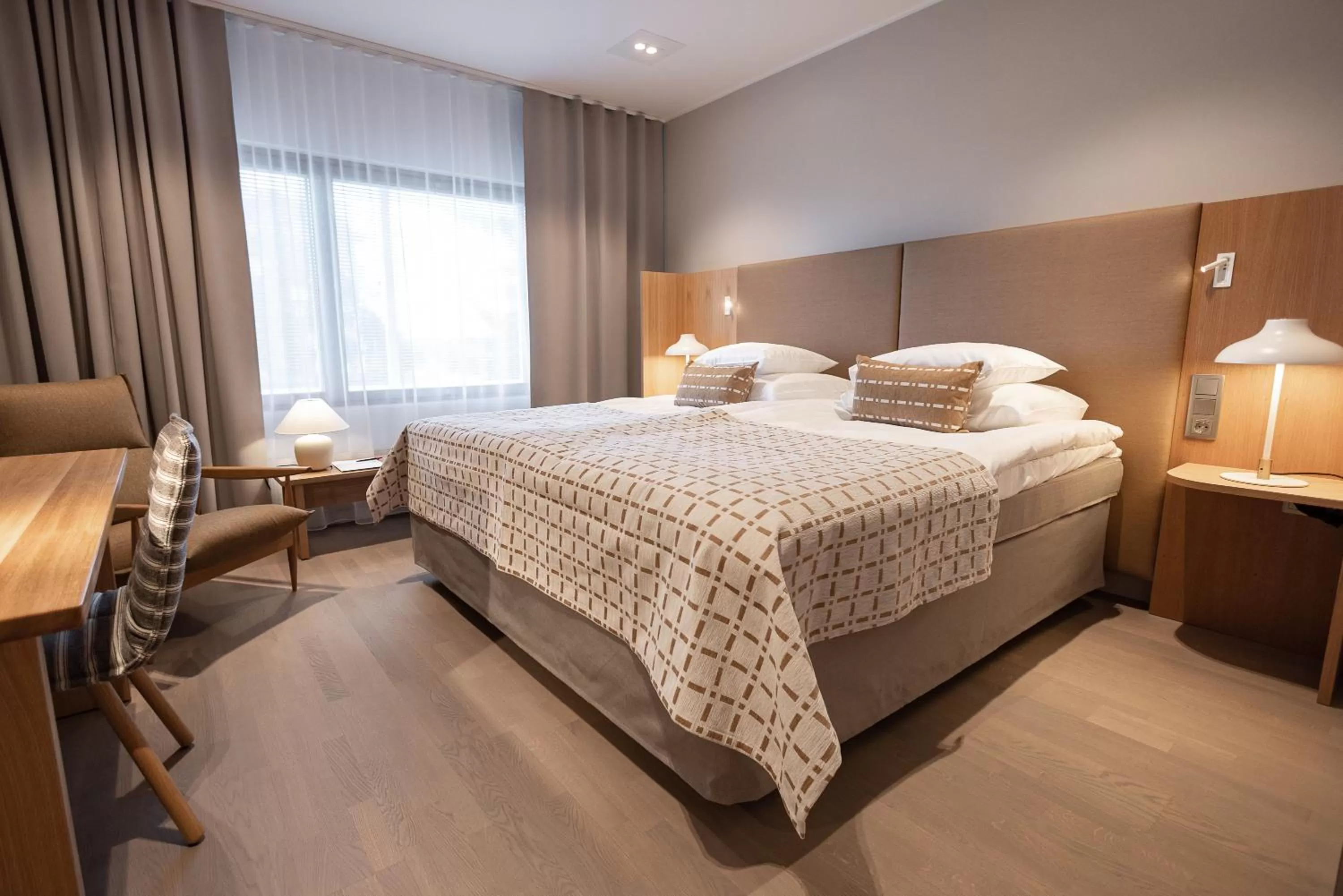 Bedroom, Bed in Original Sokos Hotel Lakeus Seinäjoki