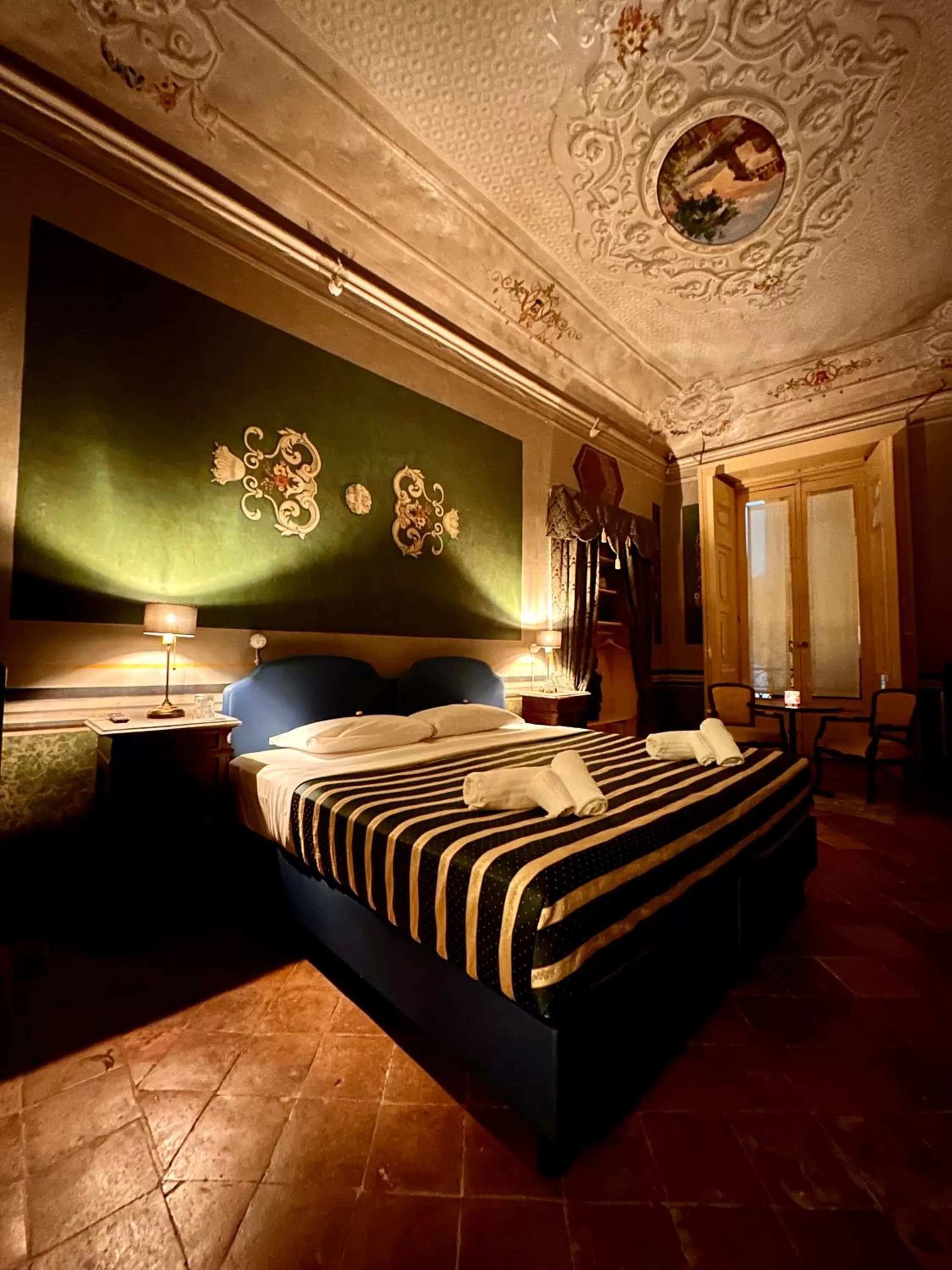 Bedroom, Bed in Casa Santangelo Suites