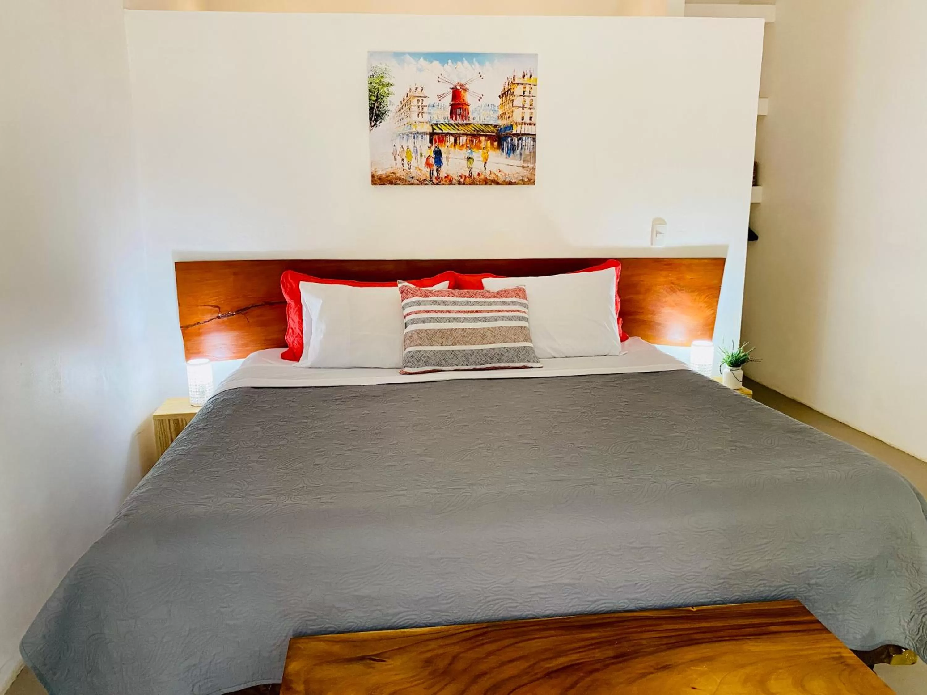 Bed in Antema Lodge Secteur Tamarindo, piscine, yoga, gym, jungle et paix