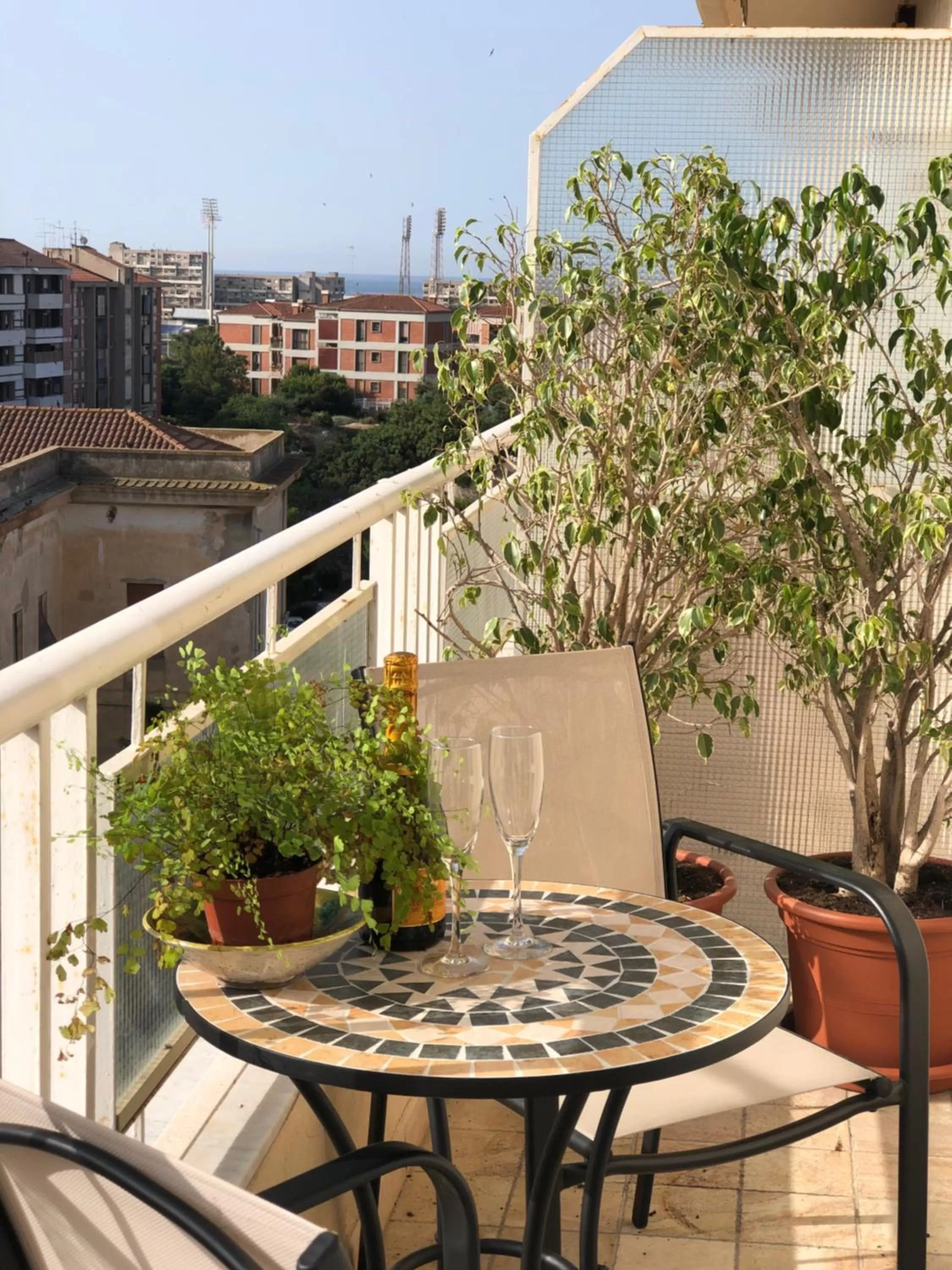 Balcony/Terrace in B&B Fashion style