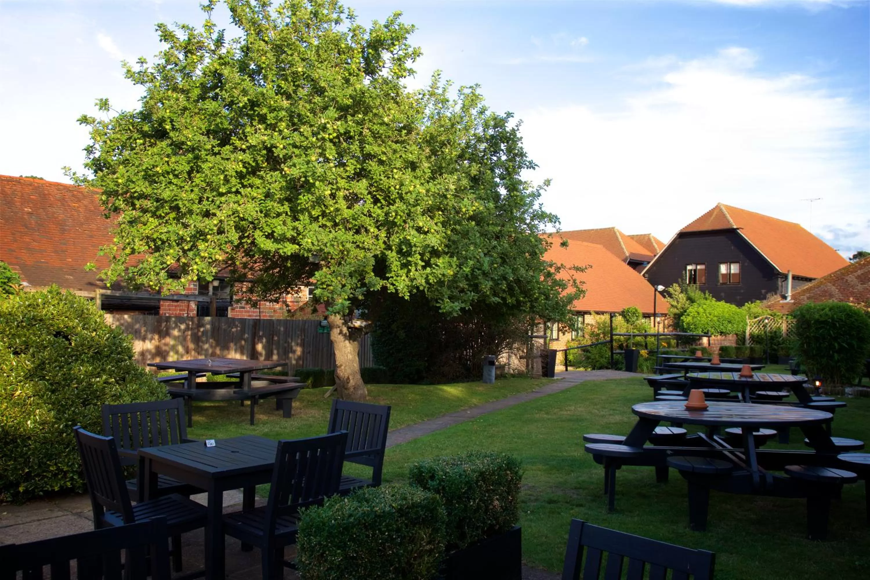 Garden in The Talbot Inn