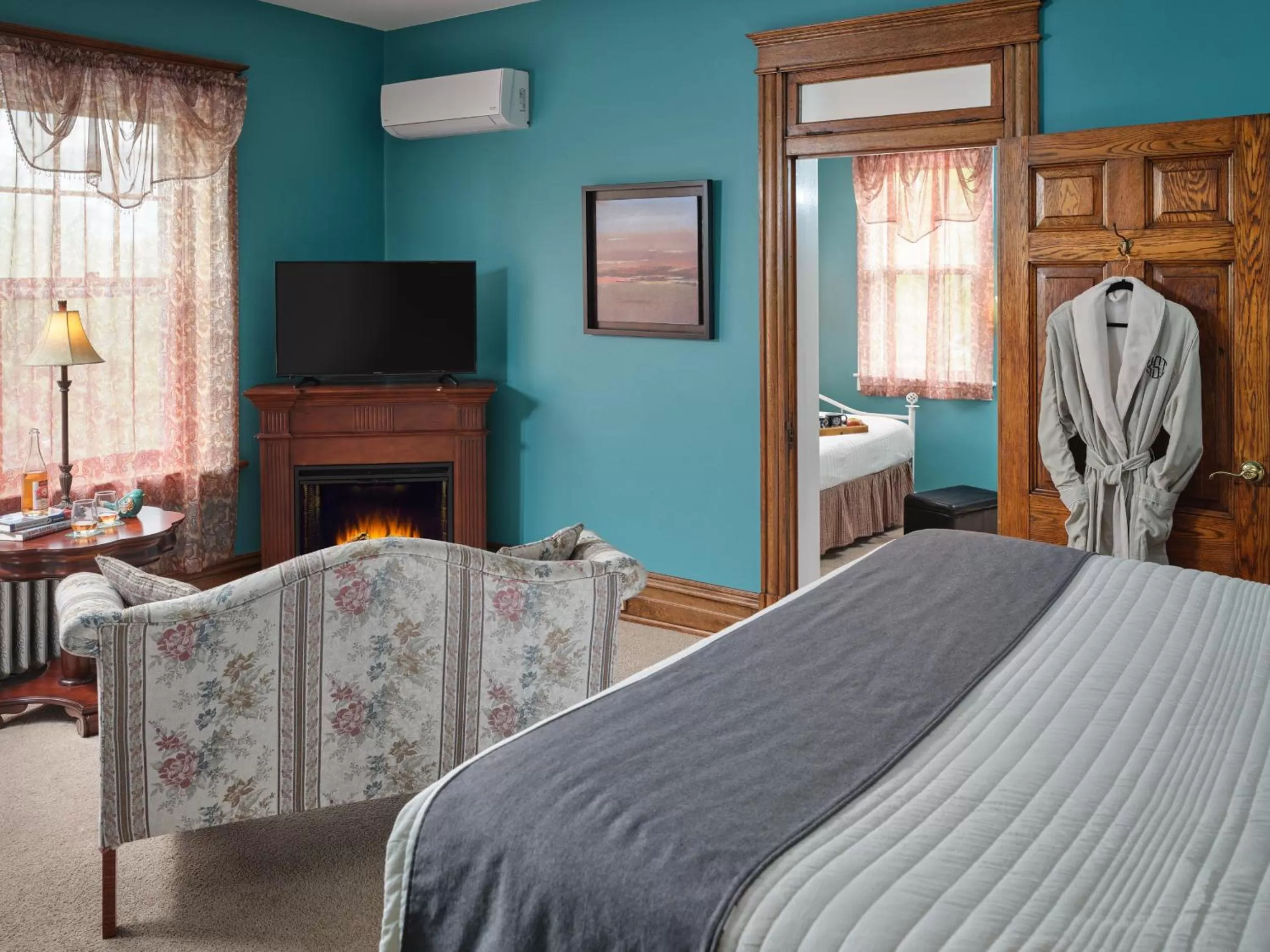 Bed in Keystone Inn Bed and Breakfast