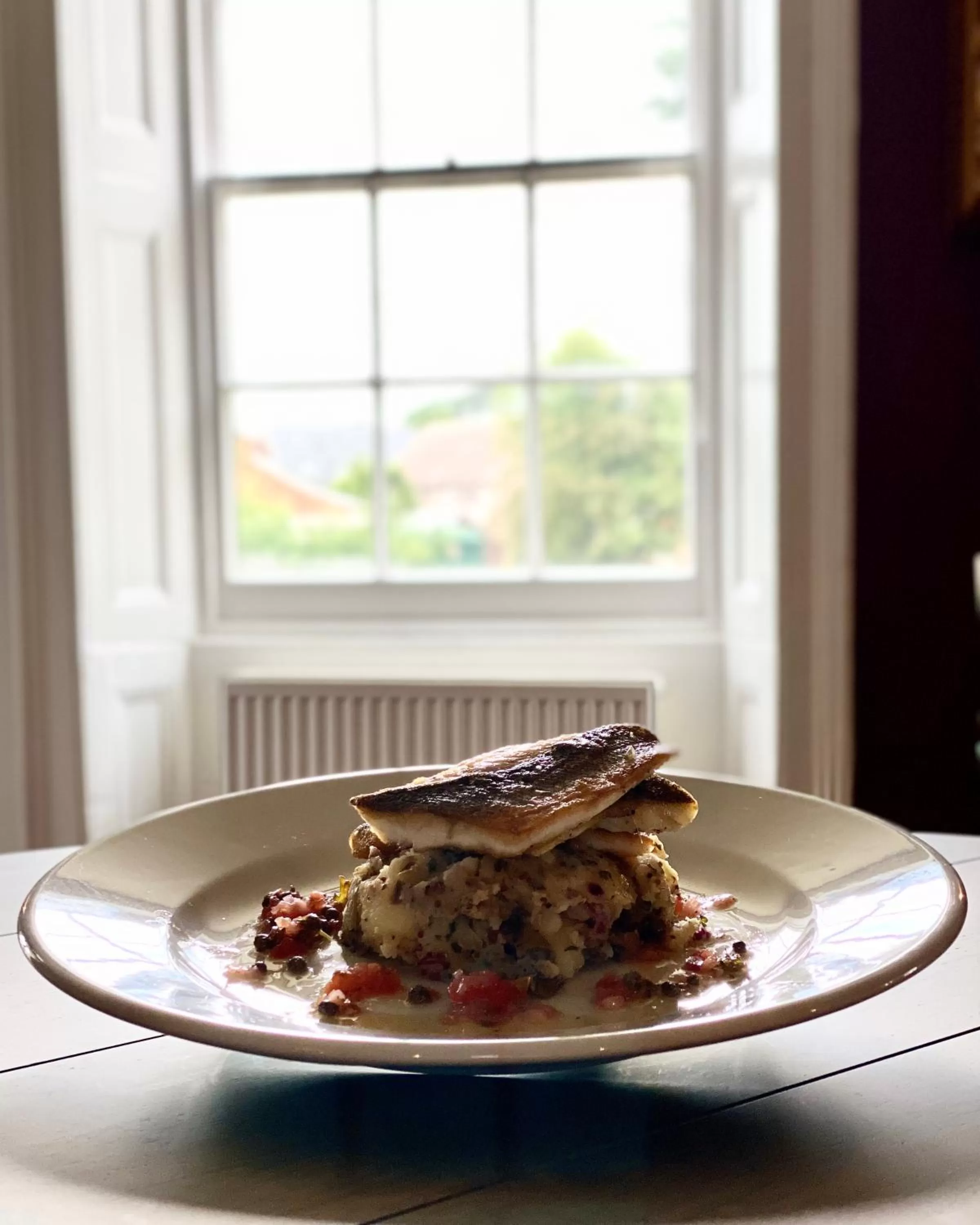 Food and drinks in The Frampton Arms