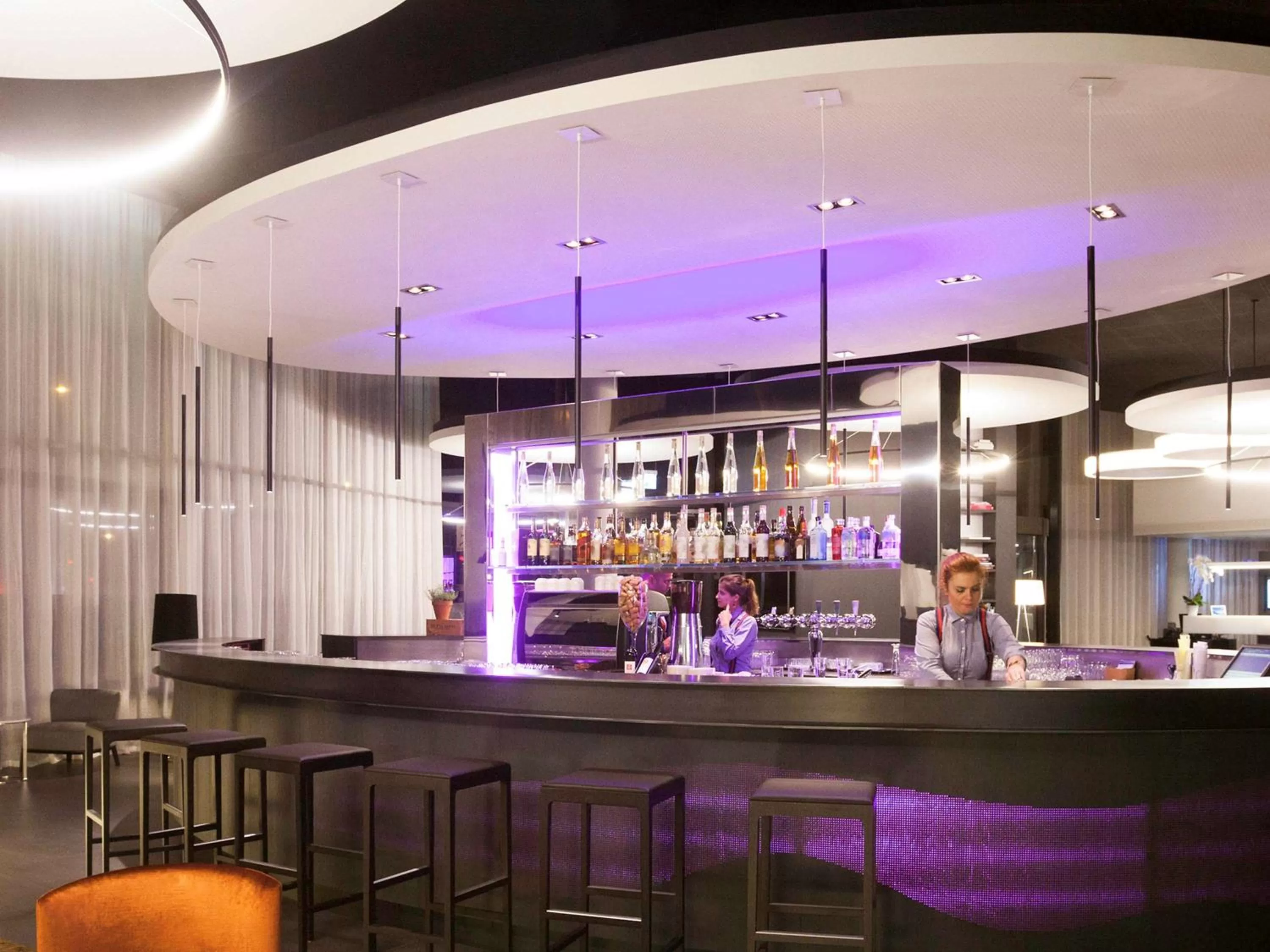 Lounge or bar in Novotel Basel City