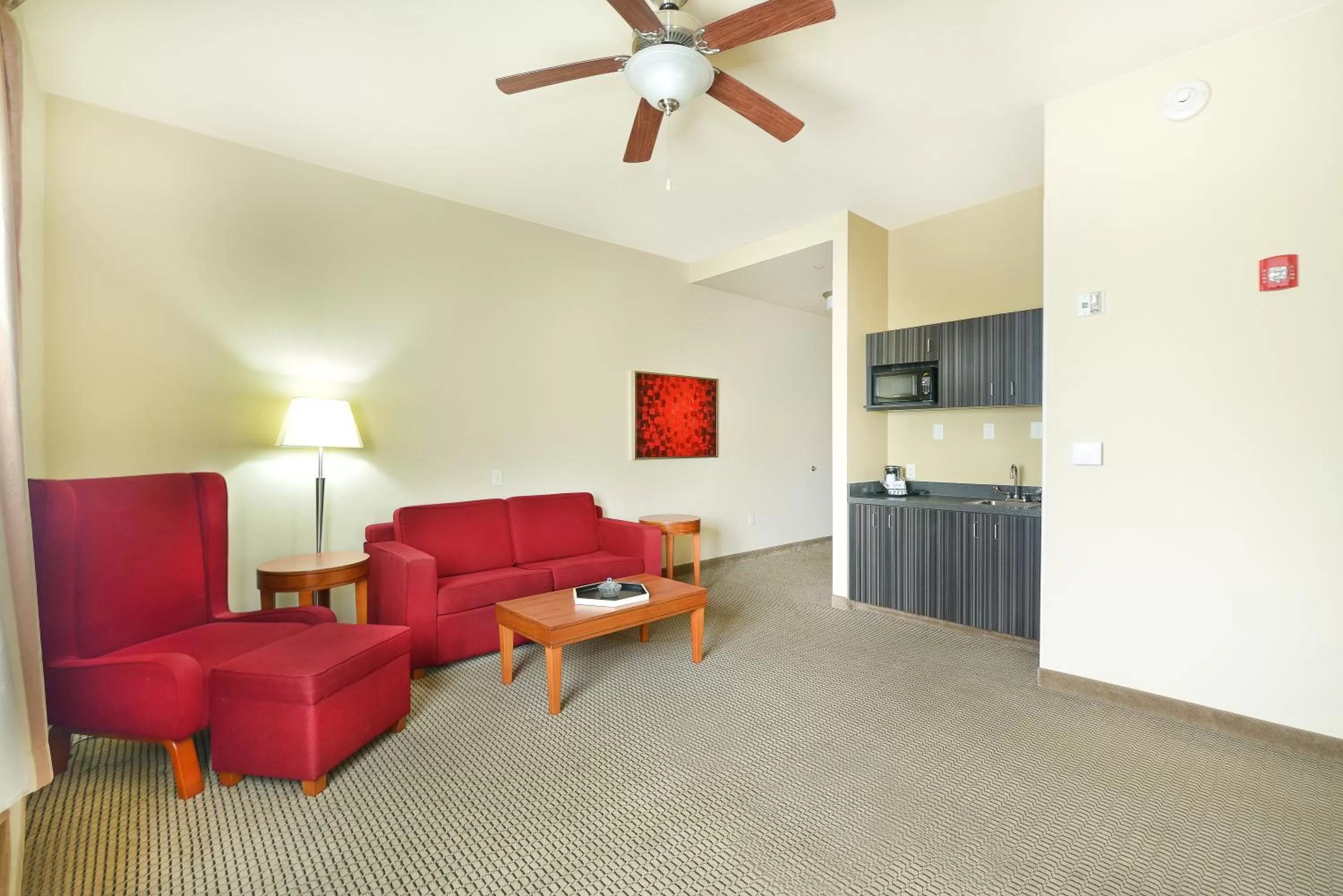 Living room in Baymont by Wyndham Grand Forks