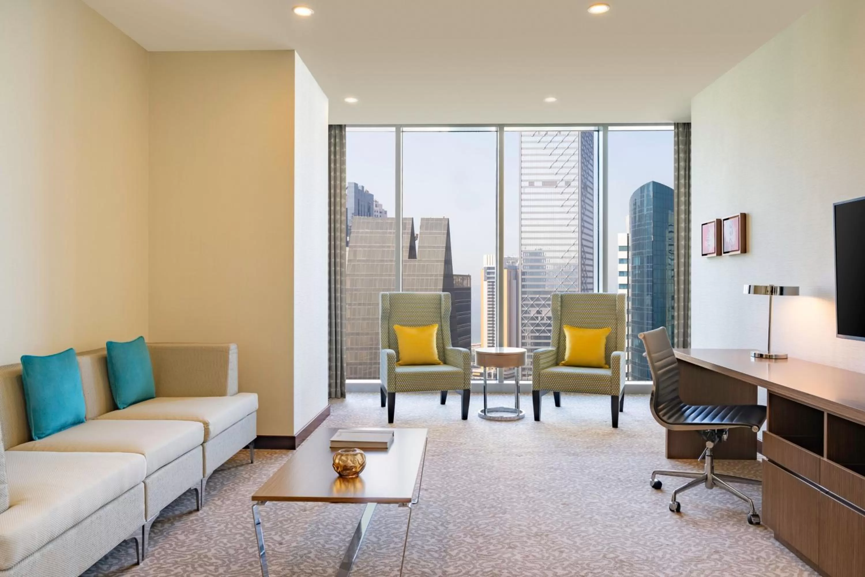 Bedroom in Le Meridien City Center Doha