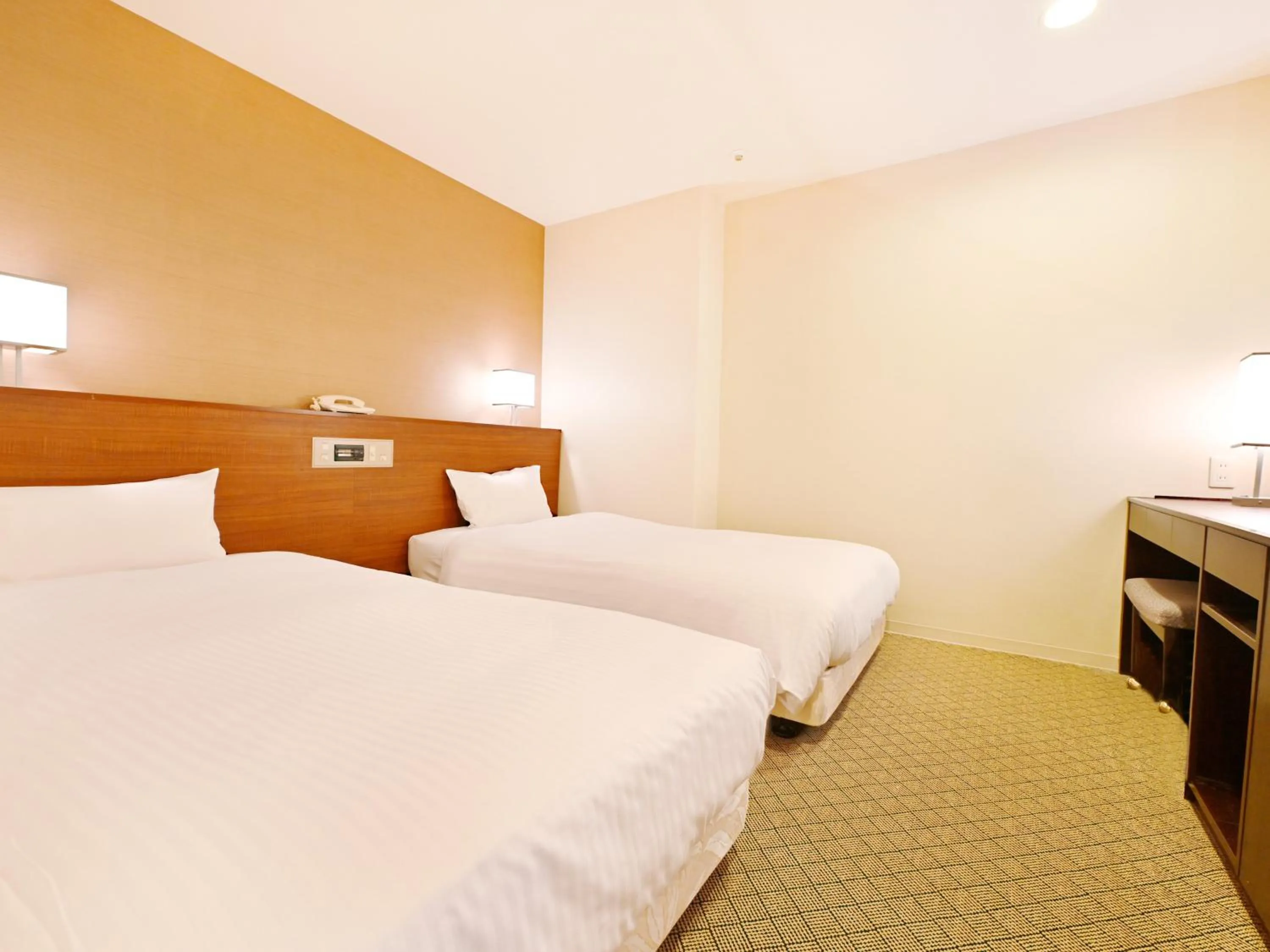 Bedroom, Bed in Hotel Abest Sapporo