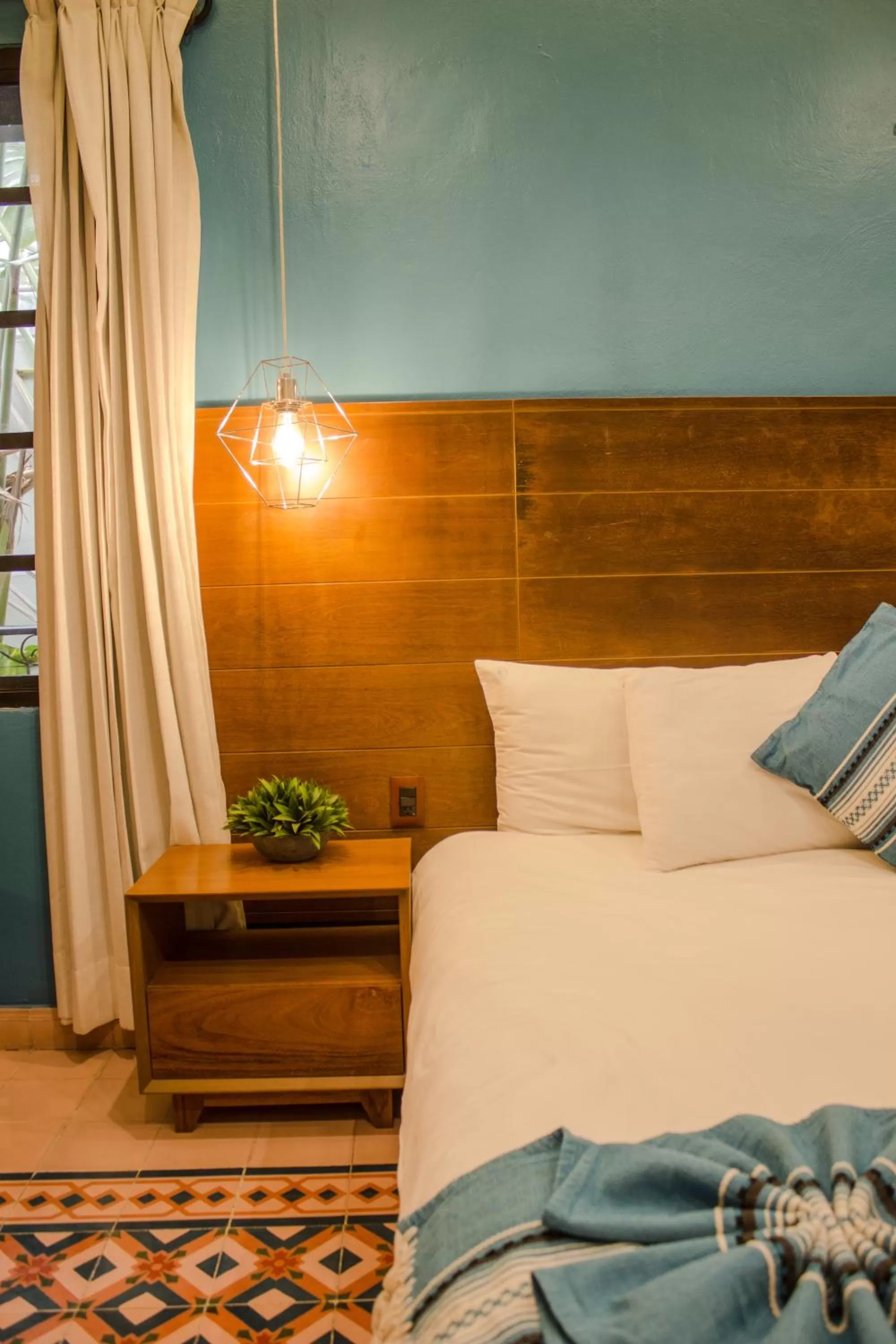 Bed in Hotel Marionetas