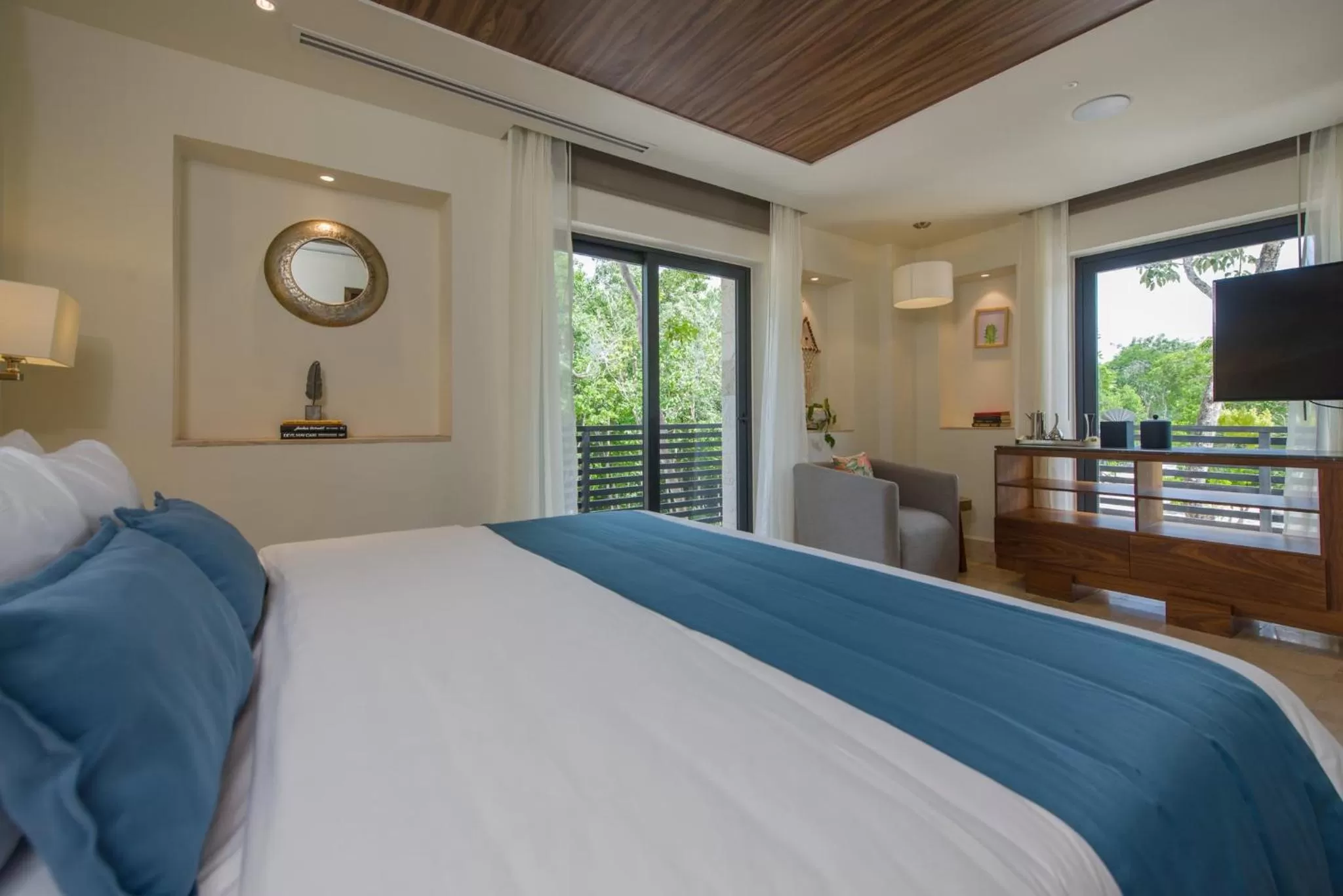 Bedroom in Naay Tulum Curamoria Collection