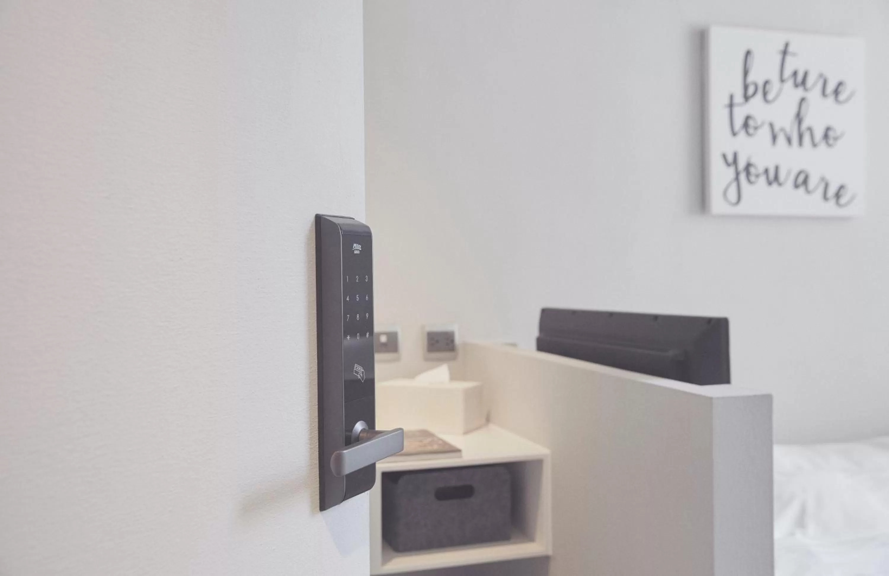 Decorative detail, Bed in The Door Inn