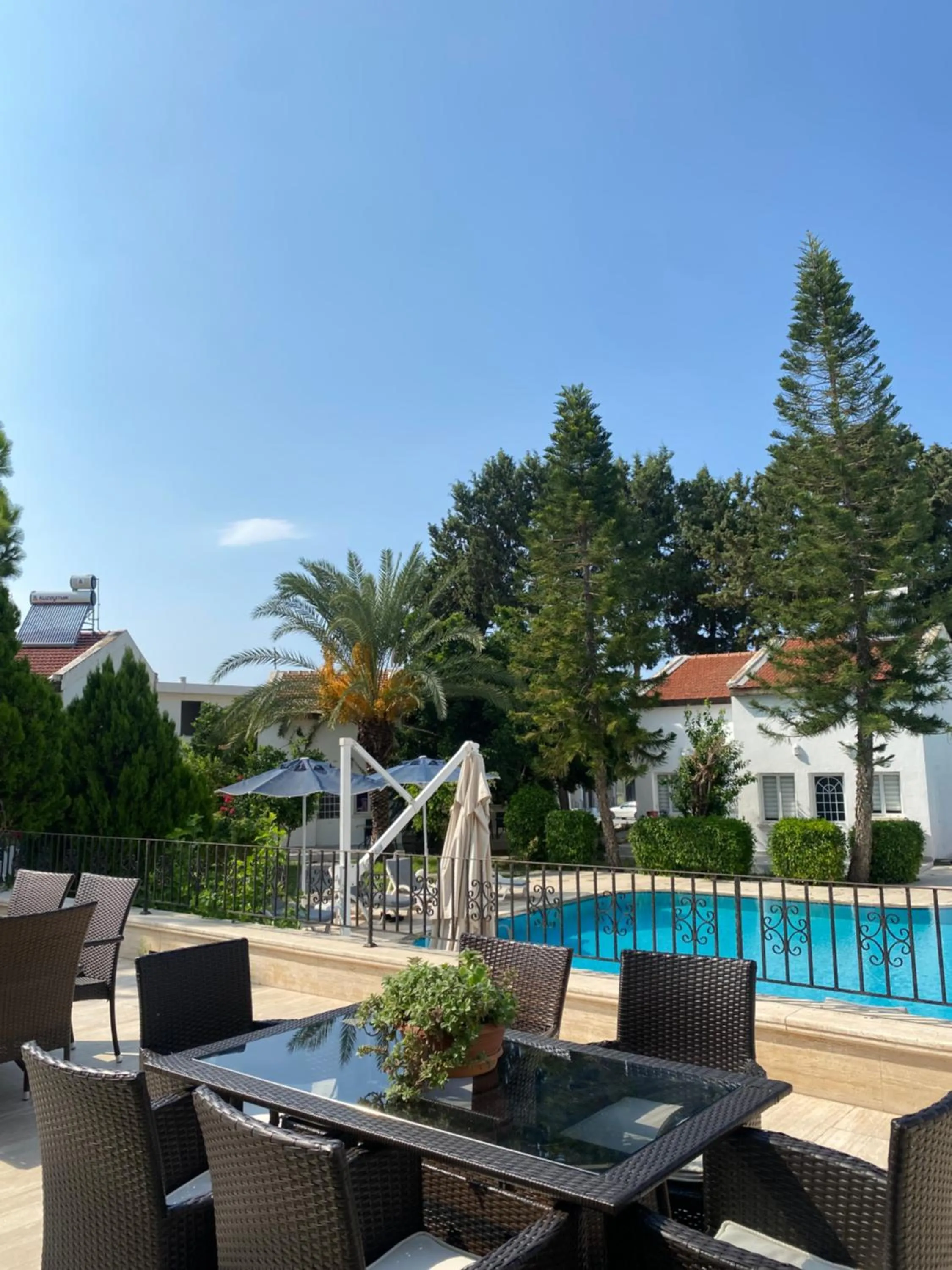 Patio in The Prince Inn Hotel & Villas