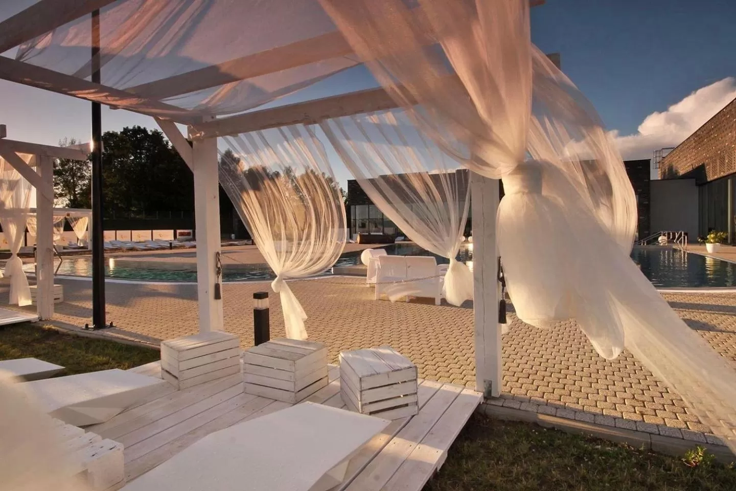 Pool view in Termy Warmińskie