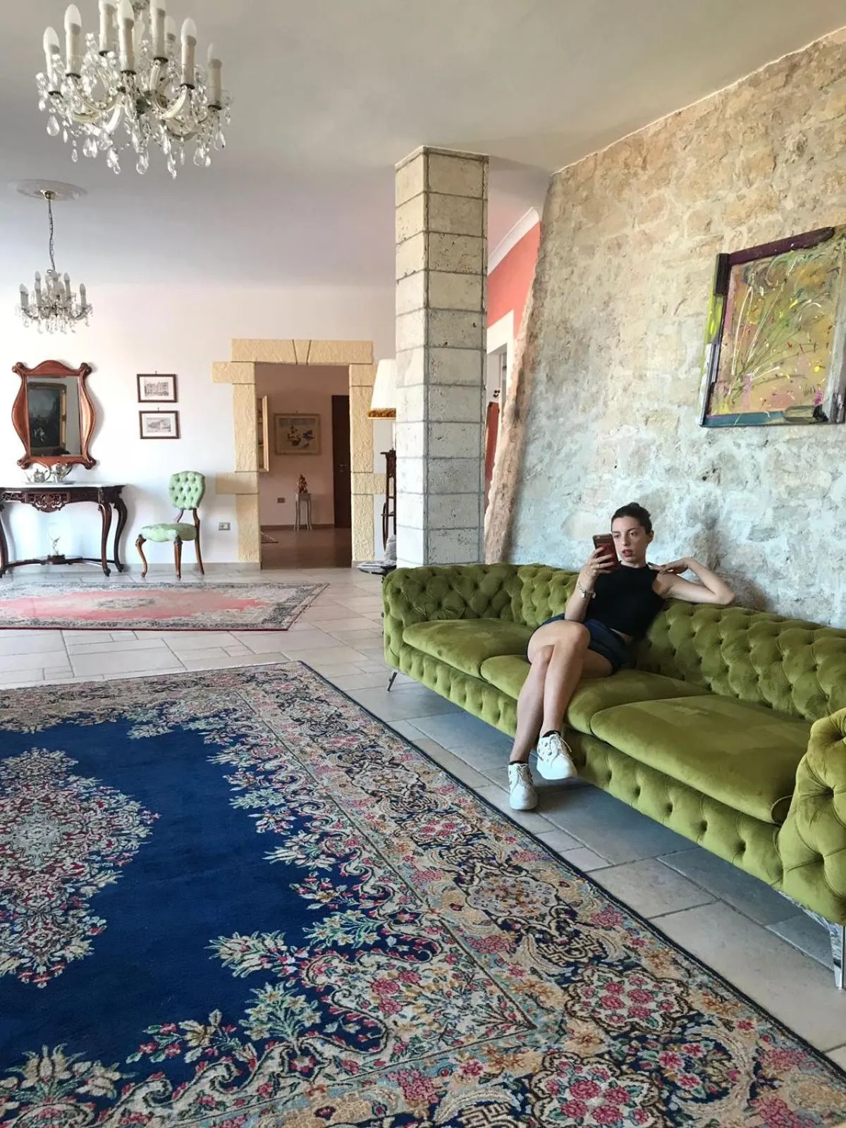 Lobby or reception in Hotel Boutique Il Castellino Relais