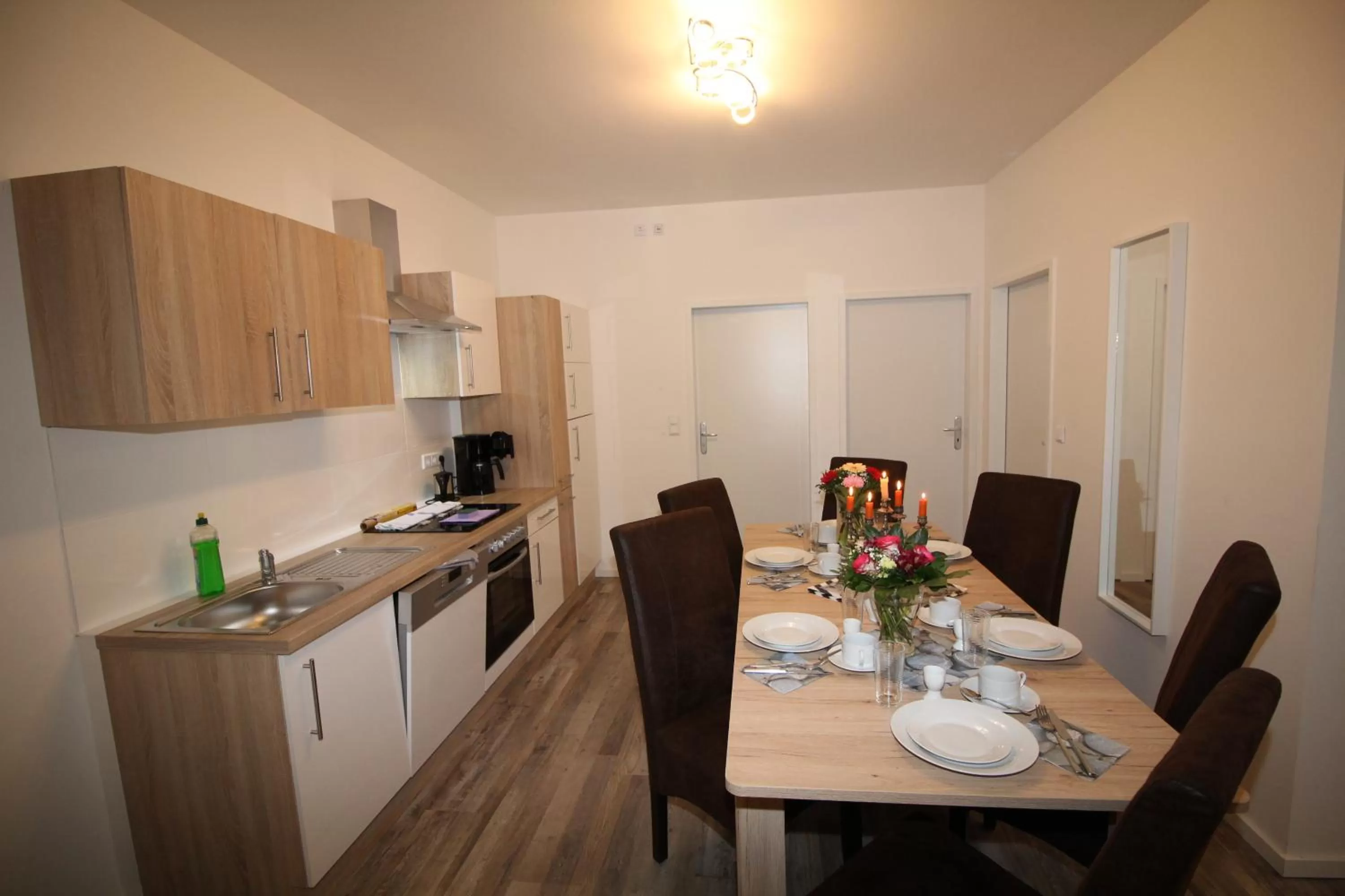 Kitchen or kitchenette in Apartments Tempelhof