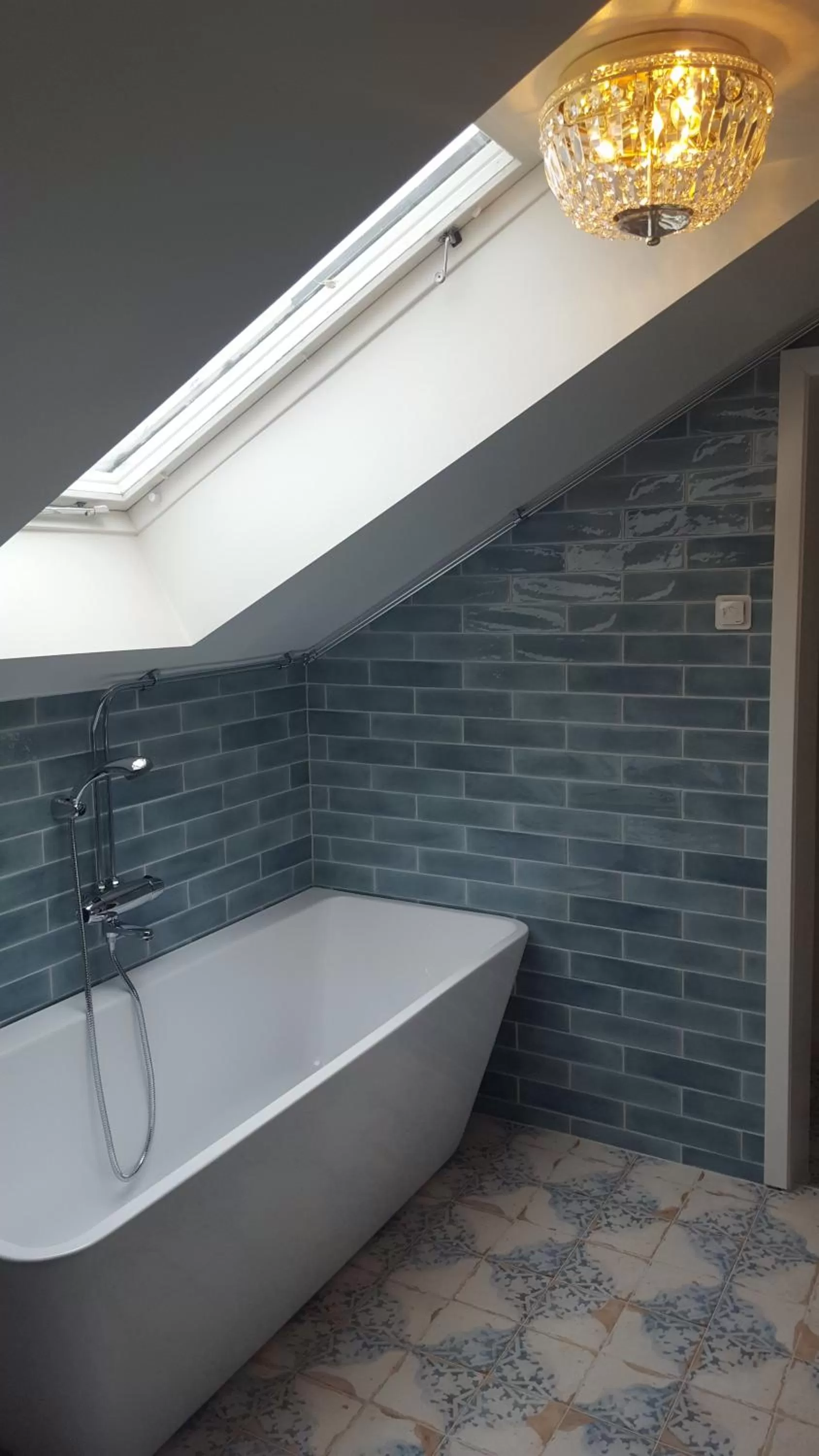 Bathroom in Långshyttans Brukshotell