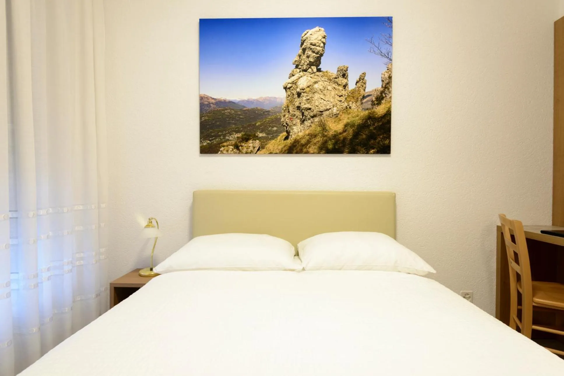 Bed in Hotel Ceresio