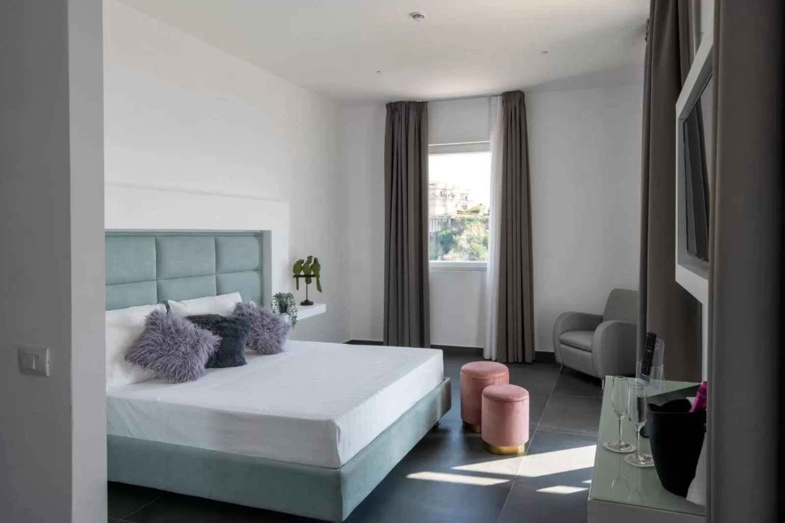 Bed in GRAND HOTEL SERAPIDE