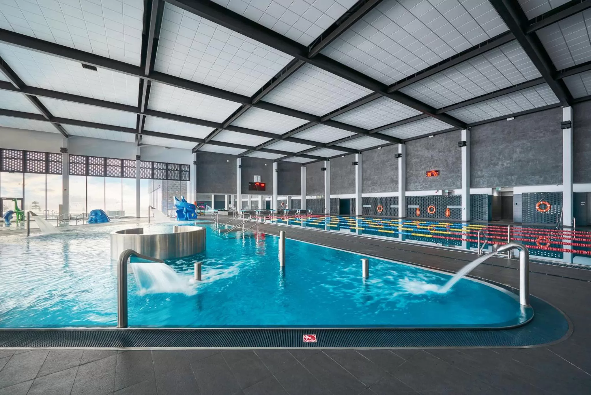 Pool view in Termy Warmińskie