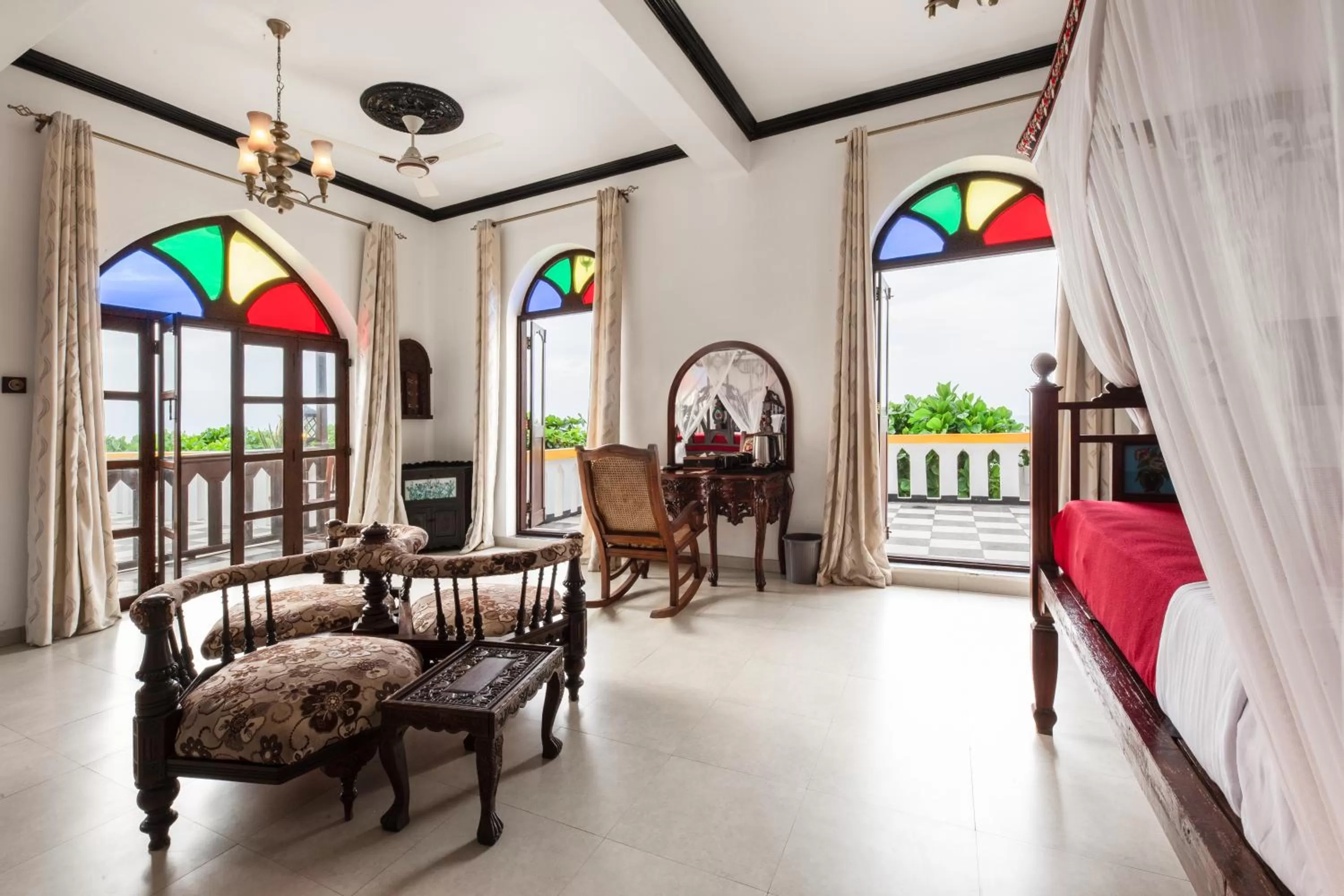 Balcony/Terrace in Tembo House Hotel